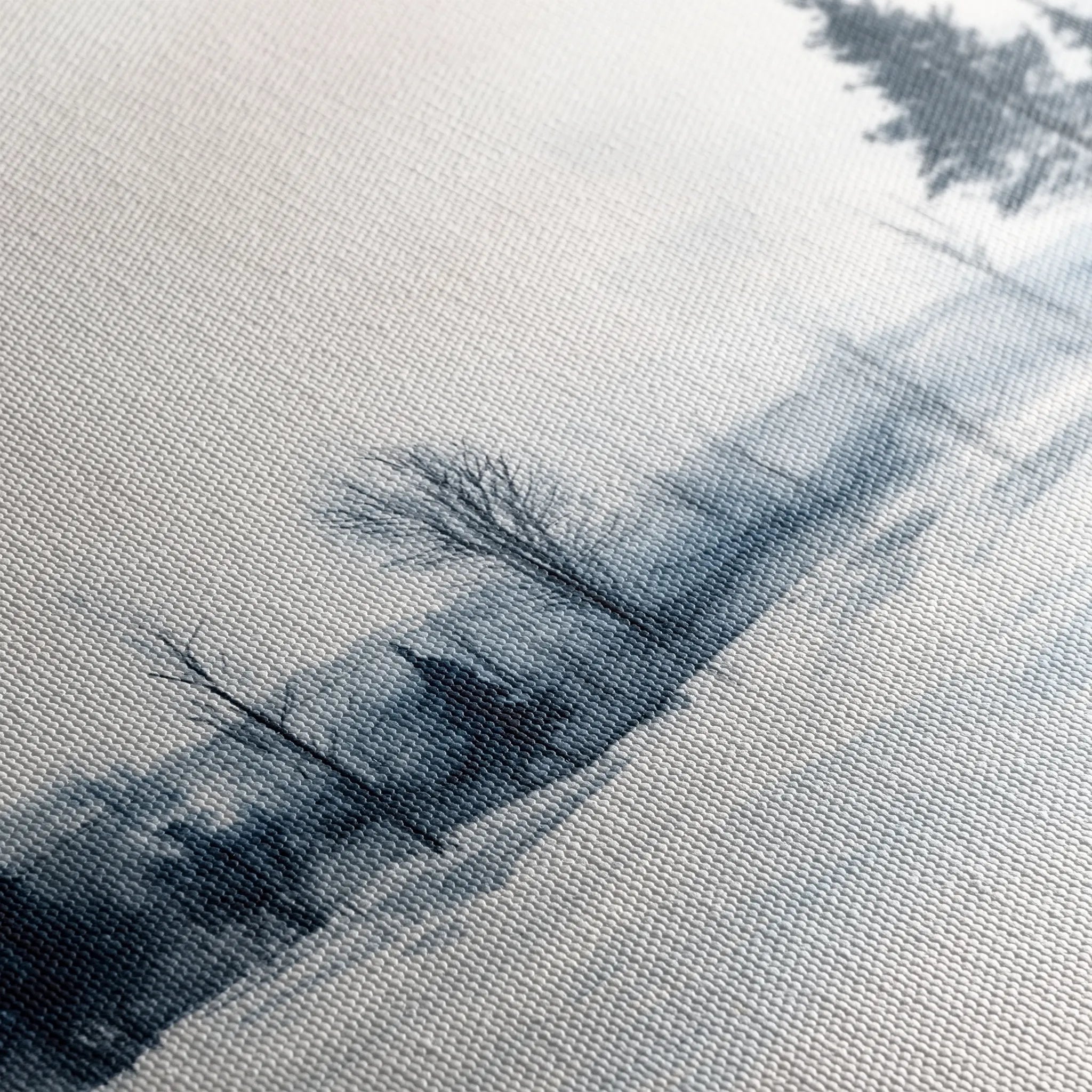 Landscape 294 Canvas Art 60 x 40 cm / Black