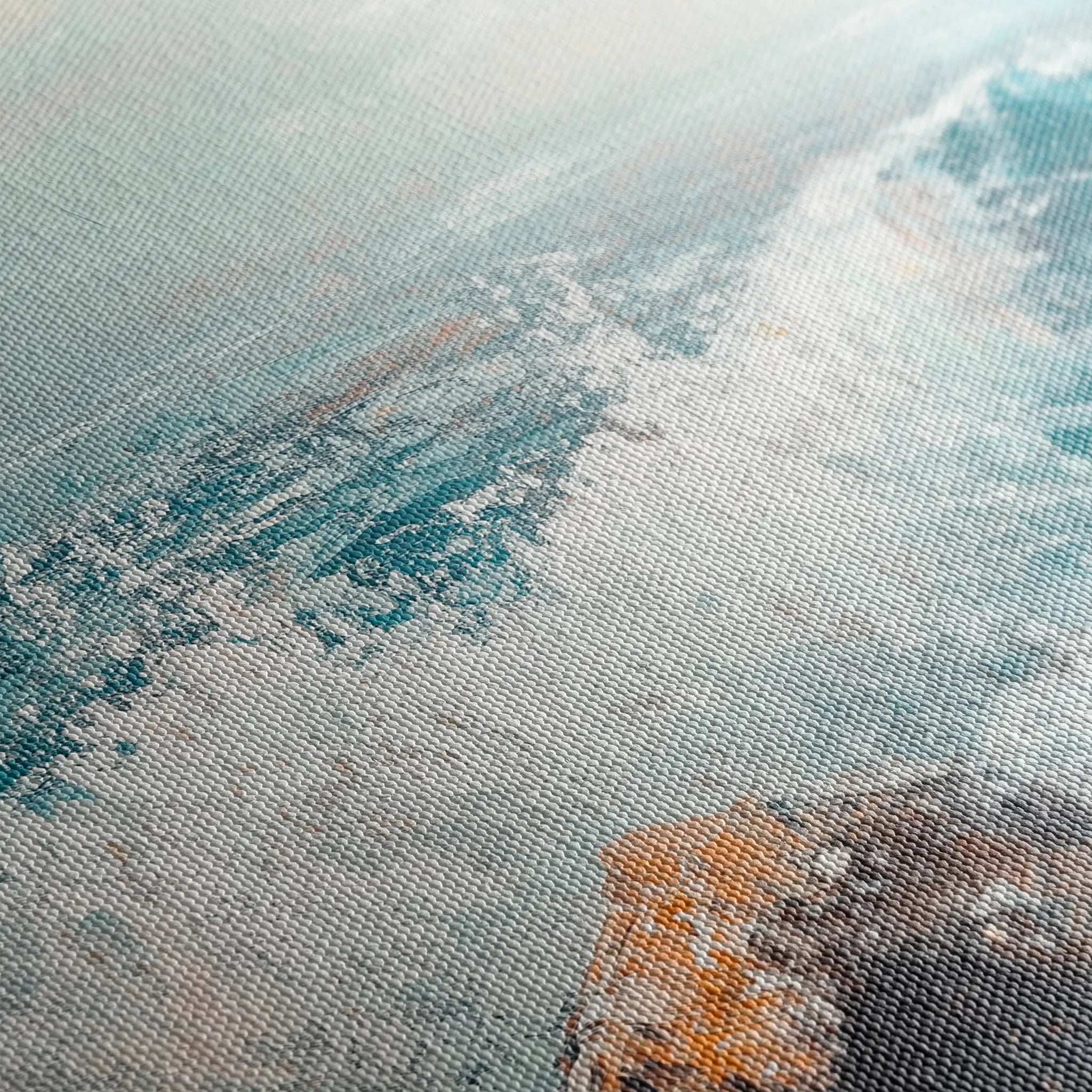 Landscape 311 Canvas Art 60 x 40 cm / Black