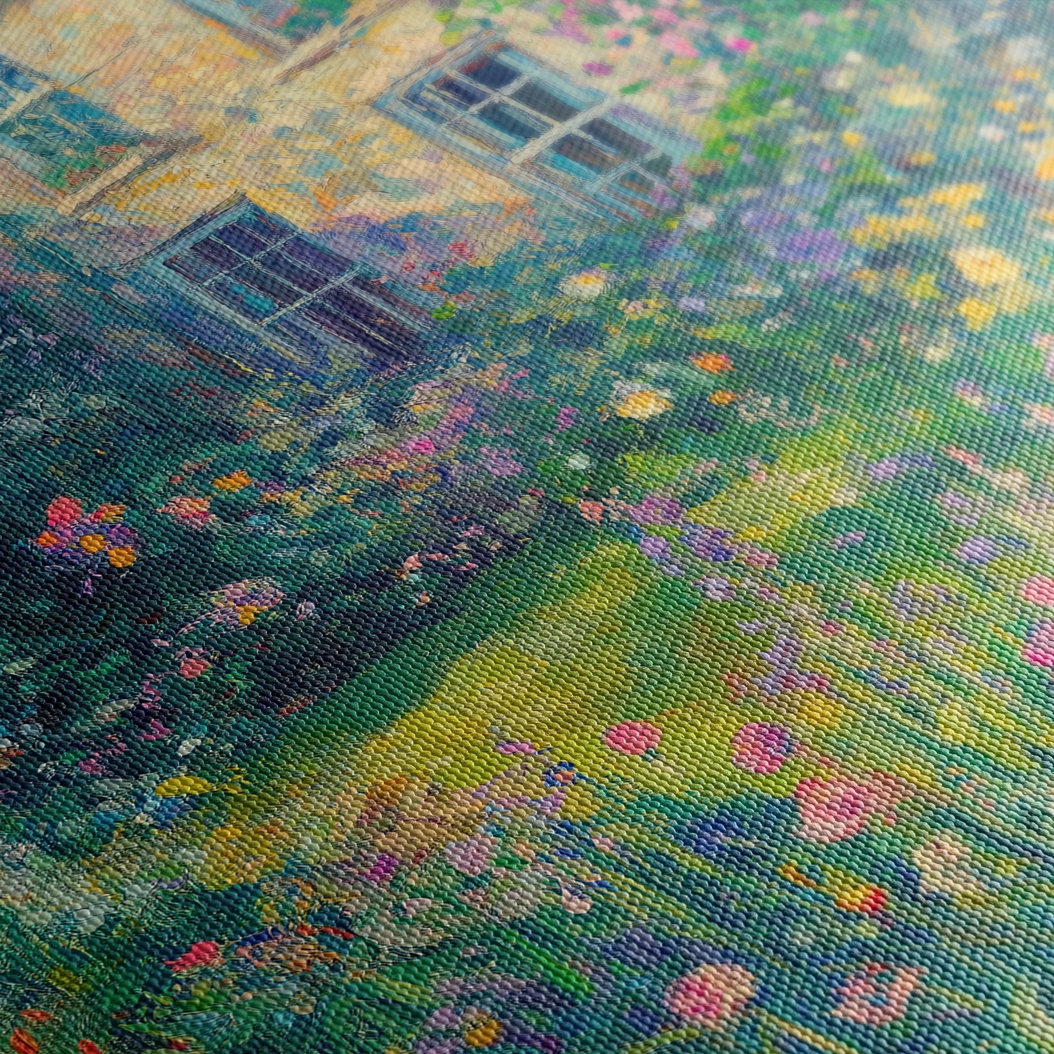 Landscape 313 Canvas Art 60 x 40 cm / Black
