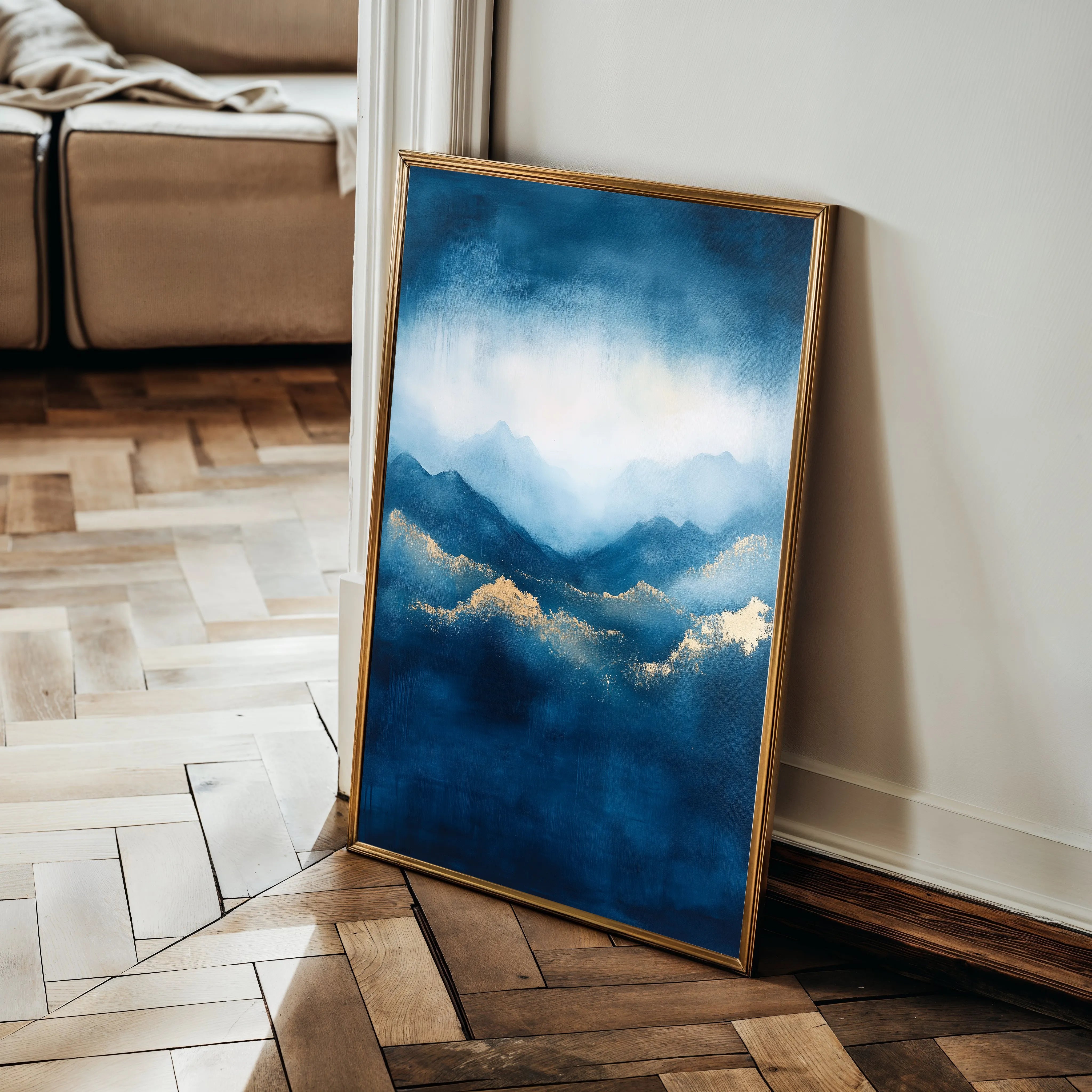 Abstract 331 Canvas Art 60 x 40 cm / Black