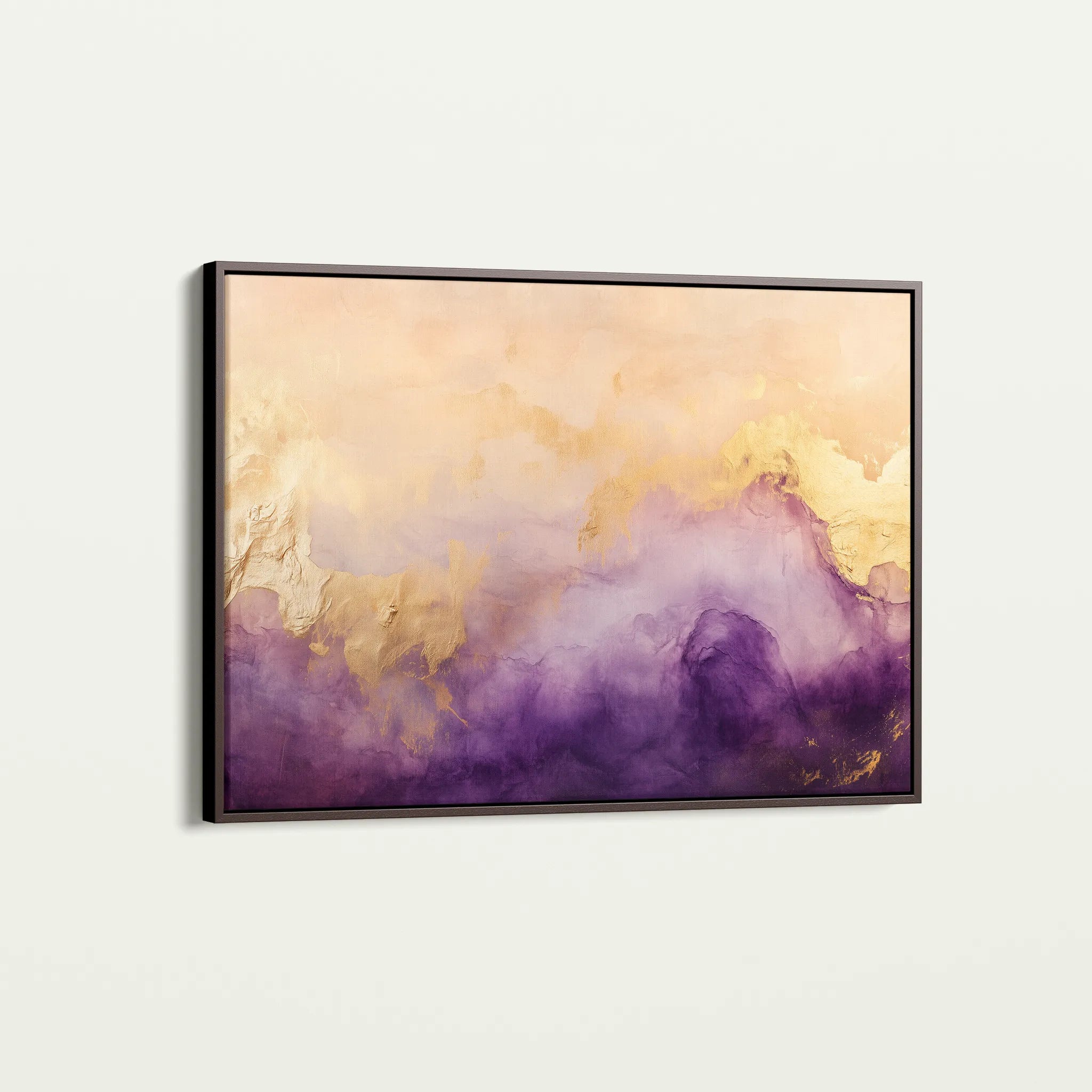 Abstract 337 Canvas Art 60 x 40 cm / Black