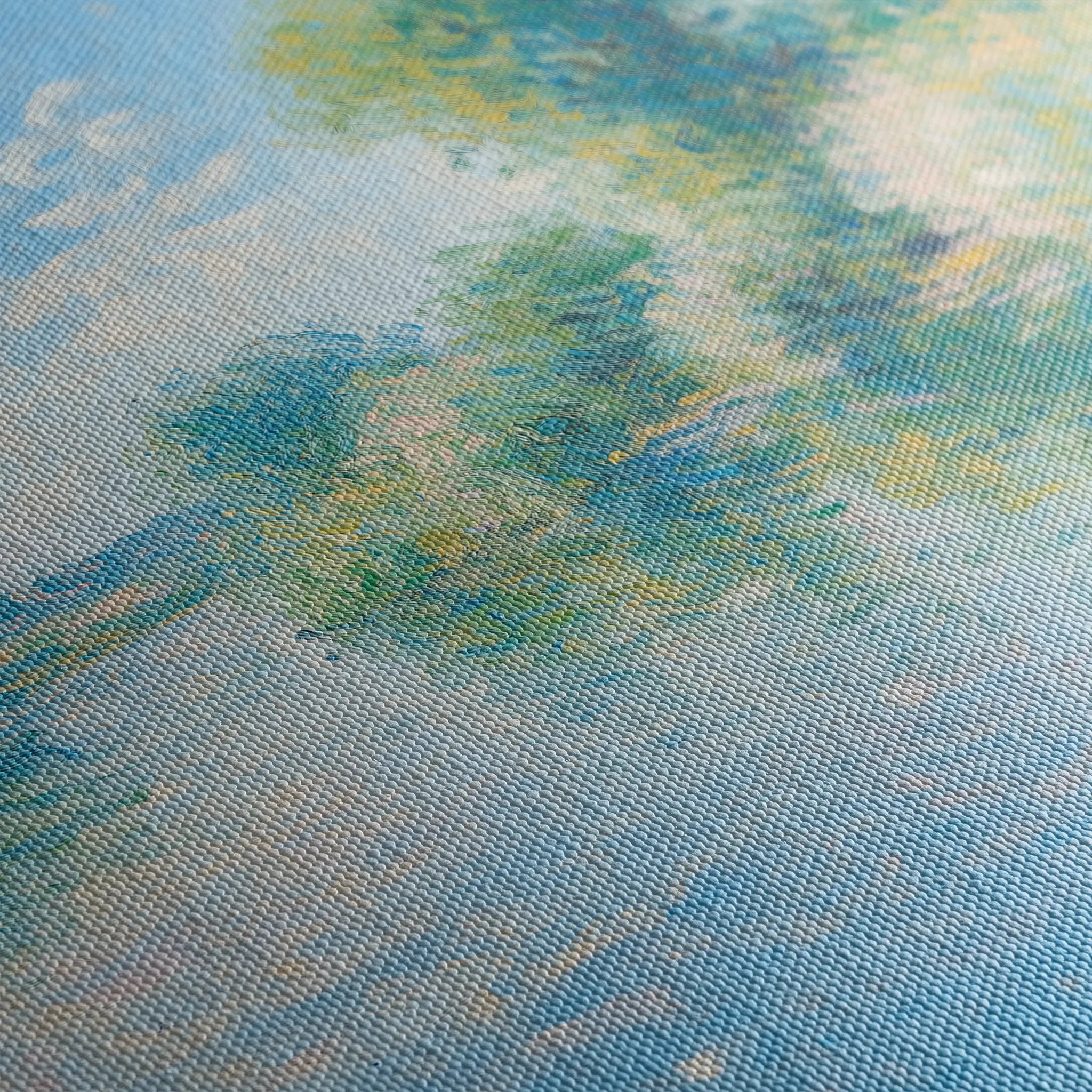 Landscape 370 Canvas Art 60 x 40 cm / Black