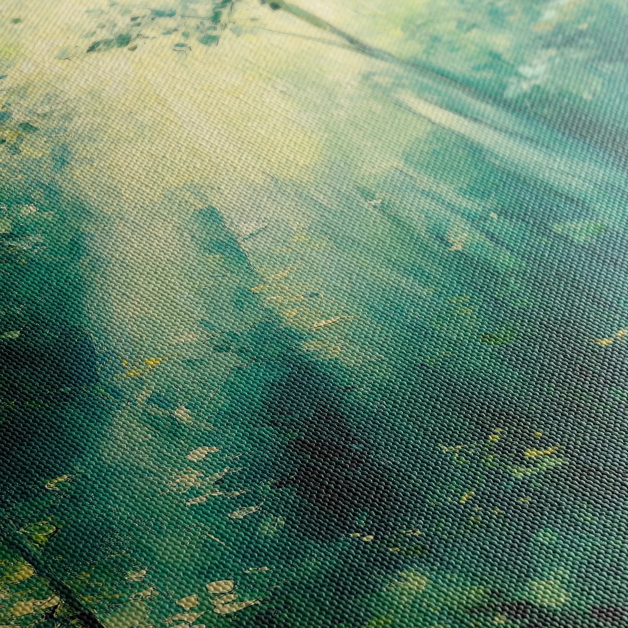 Landscape 384 Canvas Art 60 x 40 cm / Black