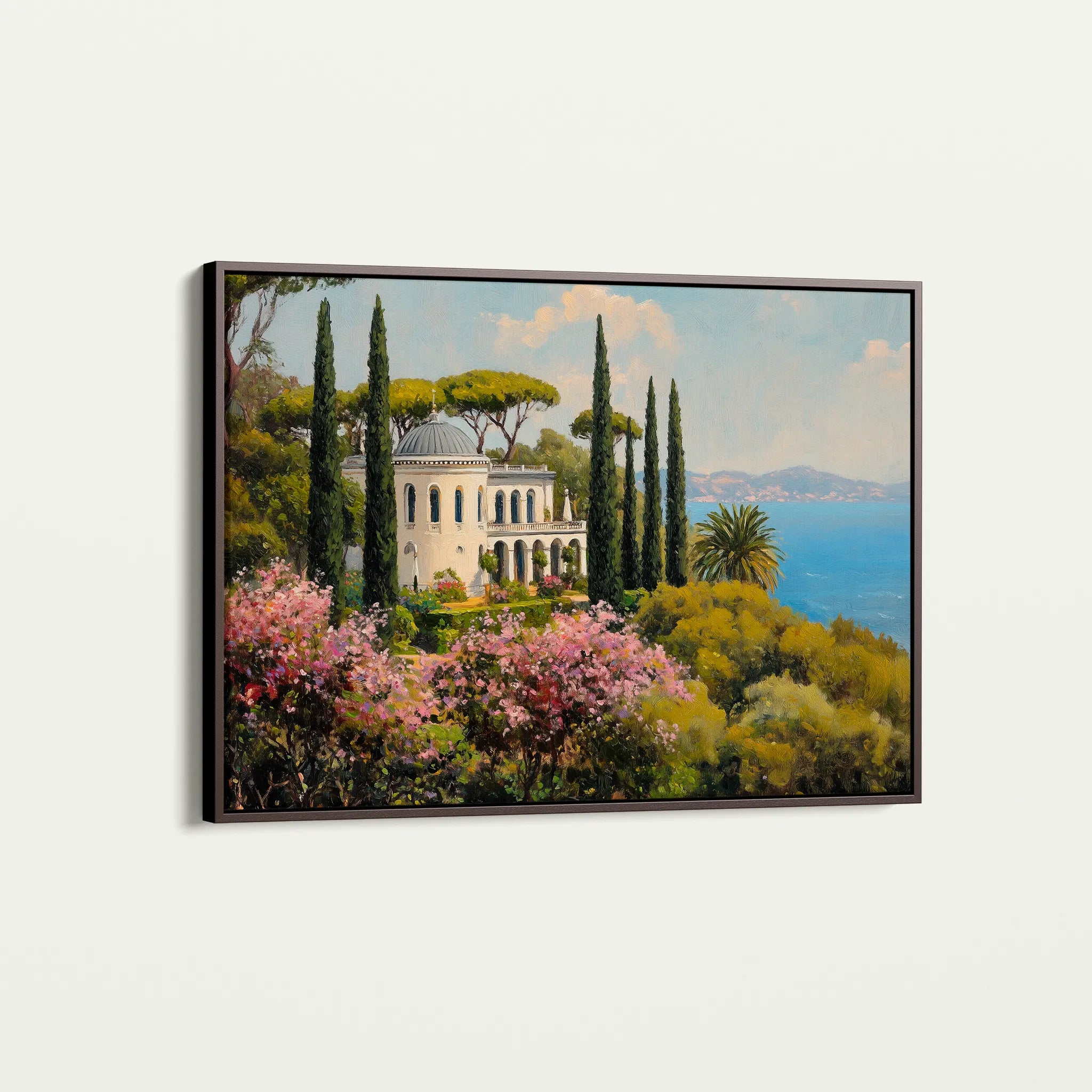 Landscape 410 Canvas Art 60 x 40 cm / Black