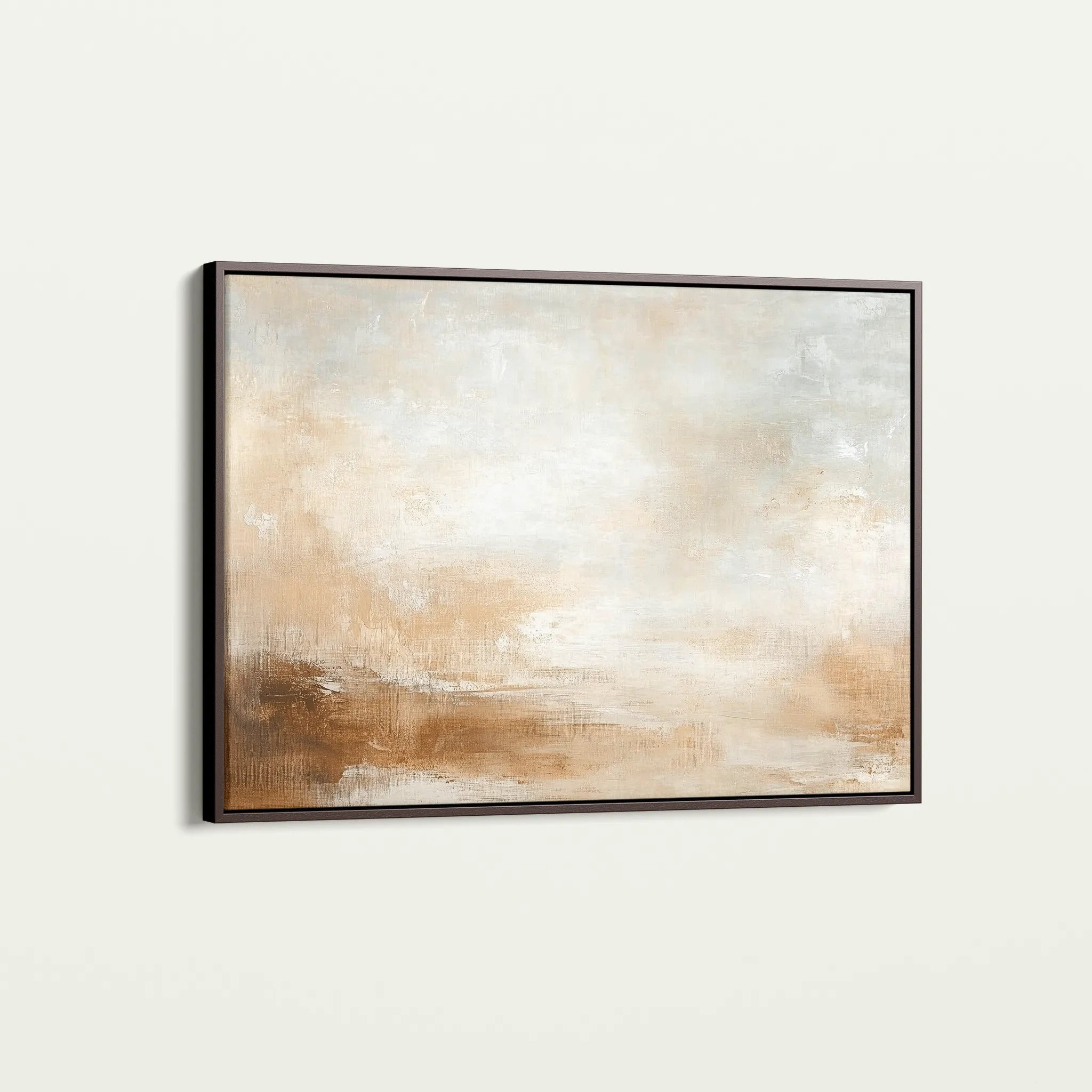 Abstract 412 Canvas Art 60 x 40 cm / Black