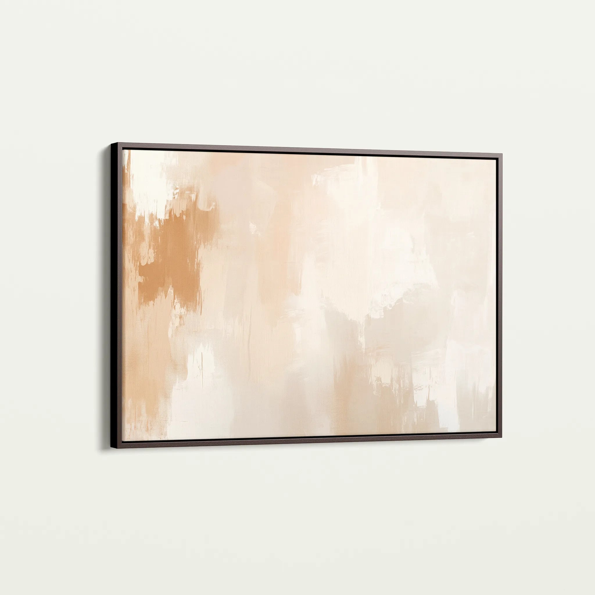 Abstract 413 Canvas Art 60 x 40 cm / Black