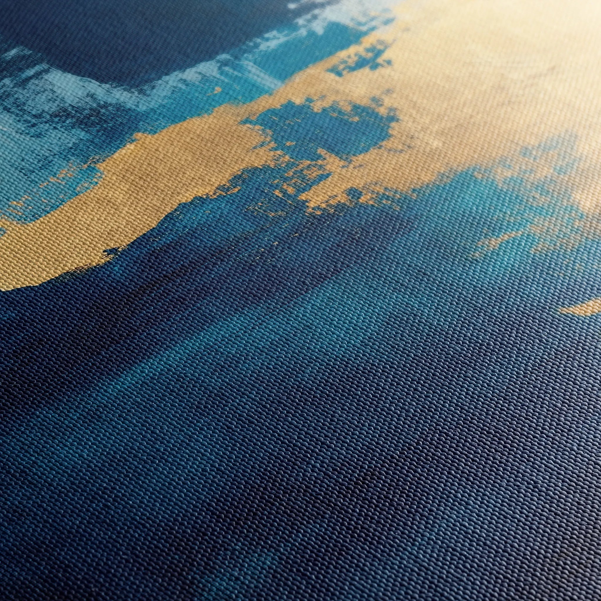 Abstract 428 Canvas Art 60 x 40 cm / Black