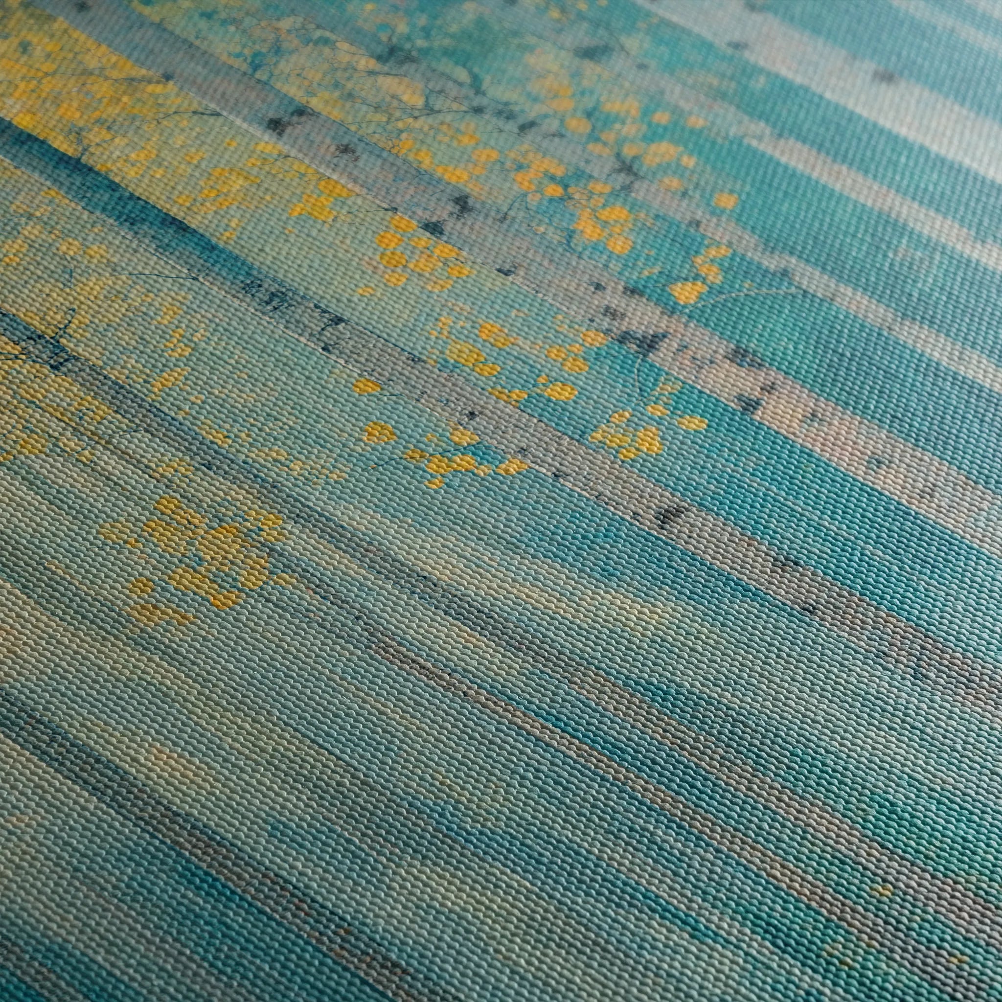 Landscape 440 Canvas Art 60 x 60 cm / Black