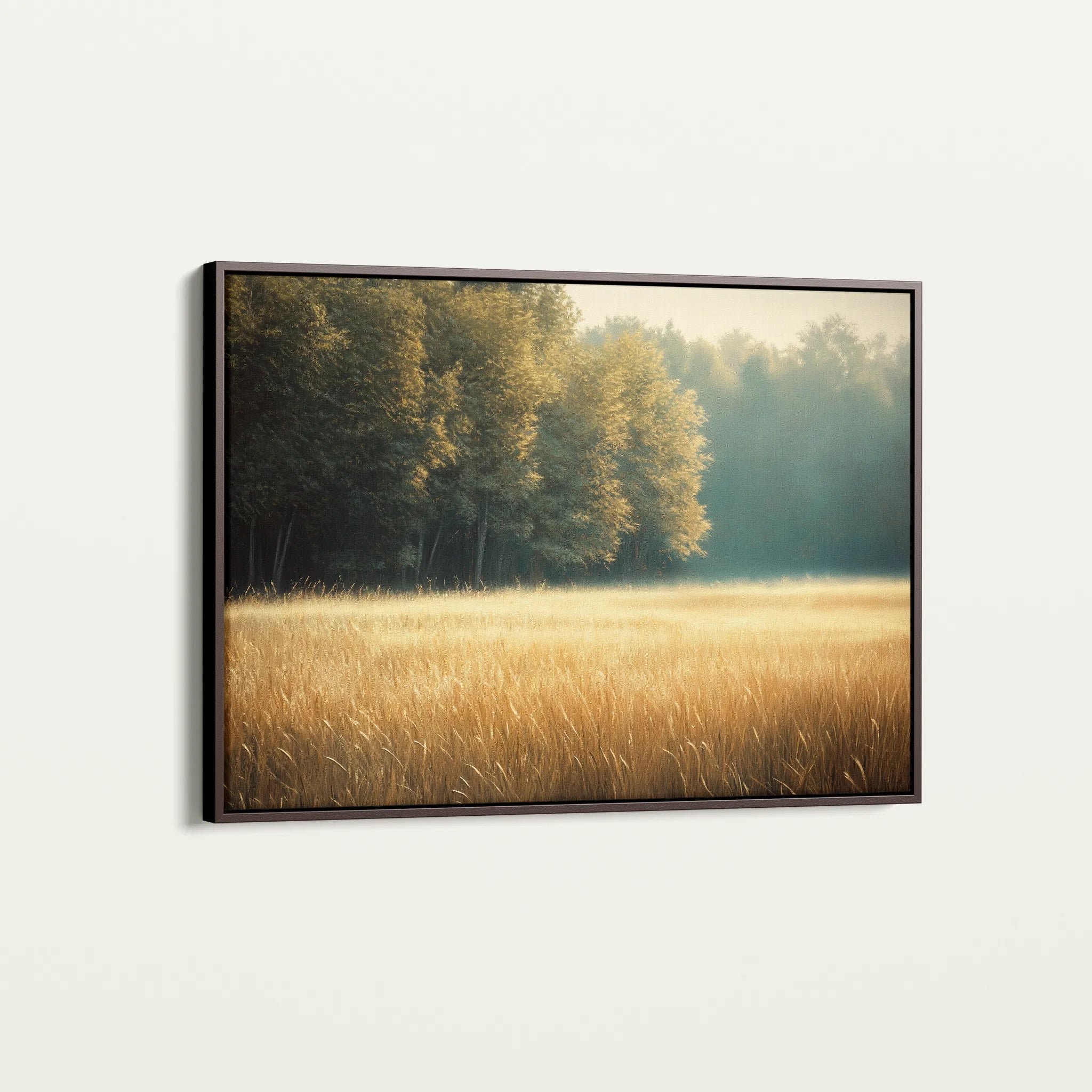 Landscape 449 Canvas Art 60 x 40 cm / Black