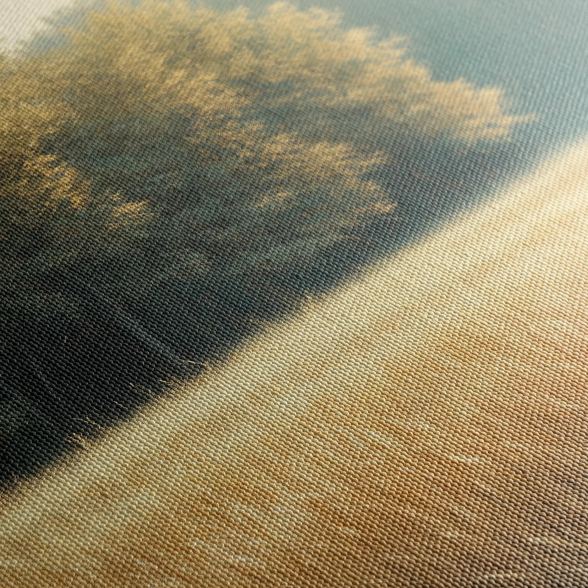 Landscape 449 Canvas Art 60 x 40 cm / Black