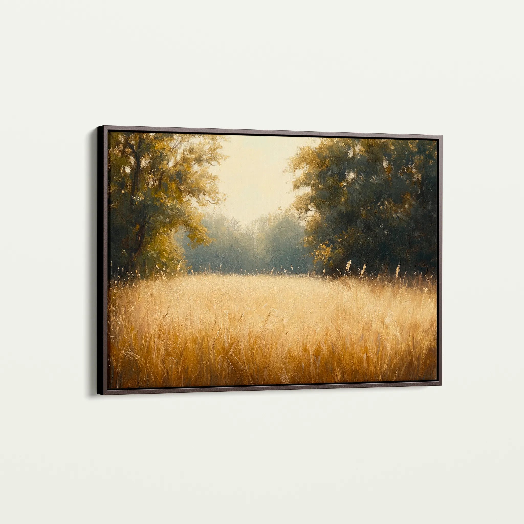 Landscape 450 Canvas Art 60 x 40 cm / Black