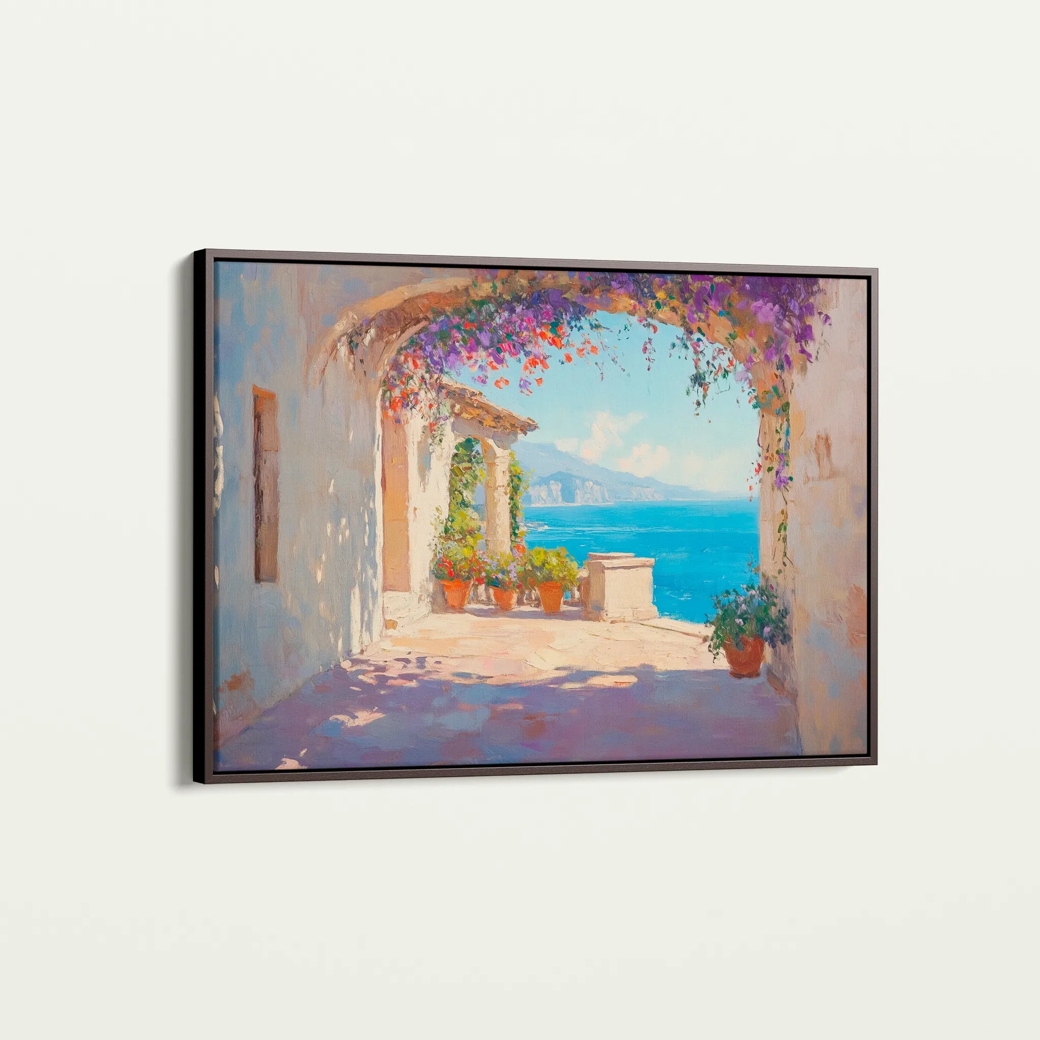 Landscape 473 Canvas Art 60 x 40 cm / Black