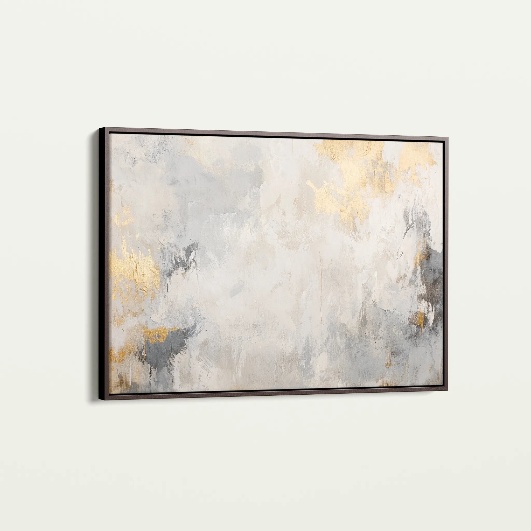 Abstract 478 Canvas Art 60 x 40 cm / Black