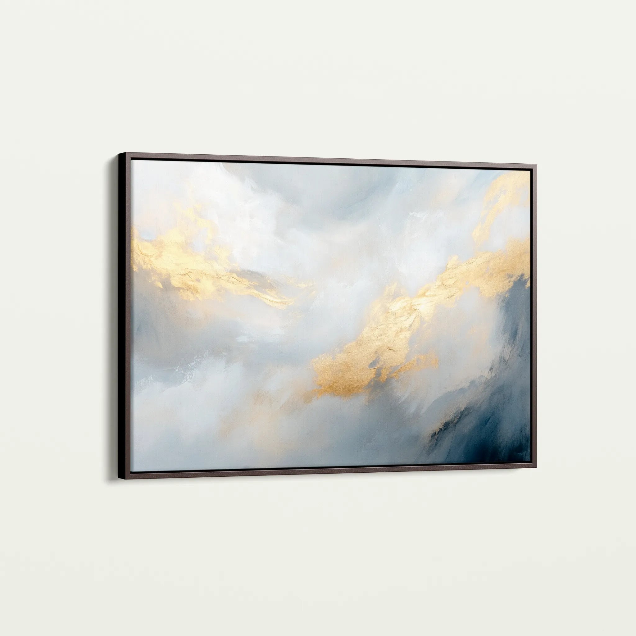 Abstract 479 Canvas Art 60 x 40 cm / Black