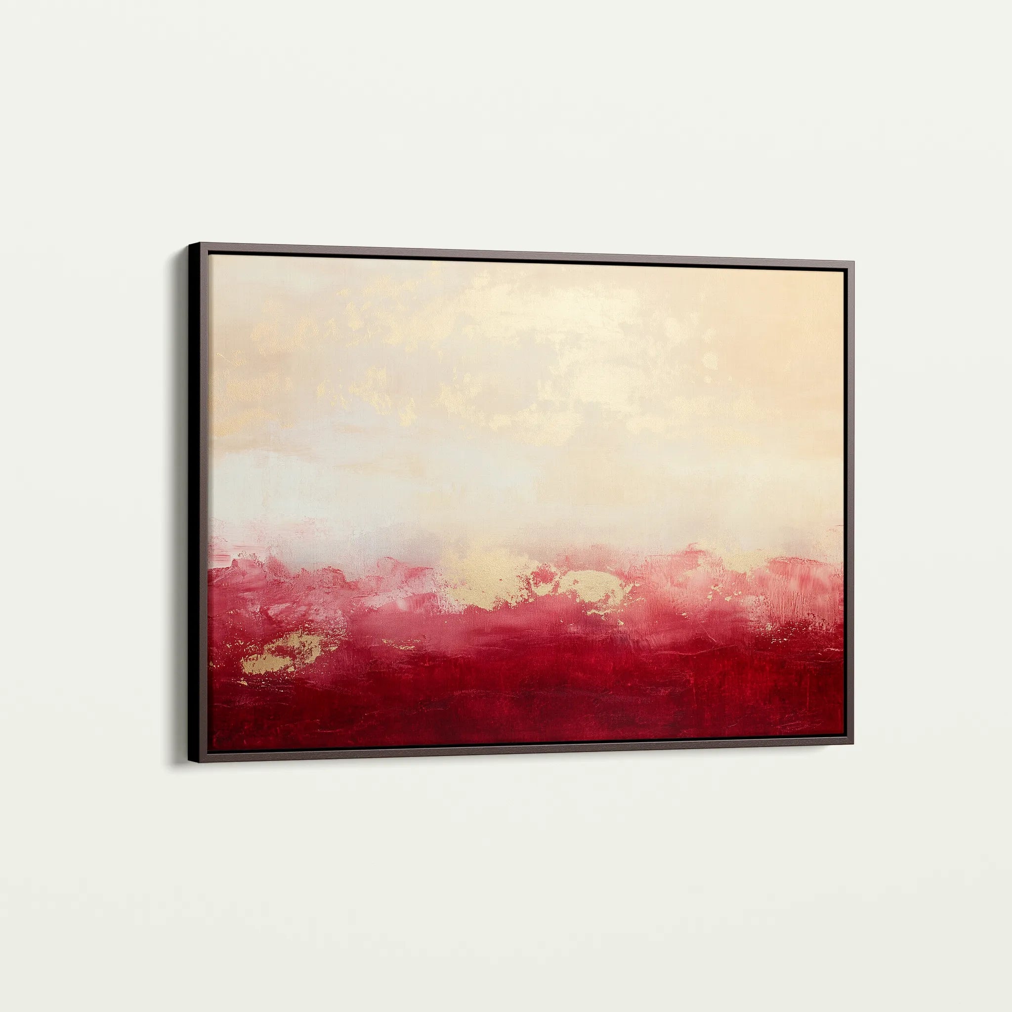 Abstract 487 Canvas Art 60 x 40 cm / Black
