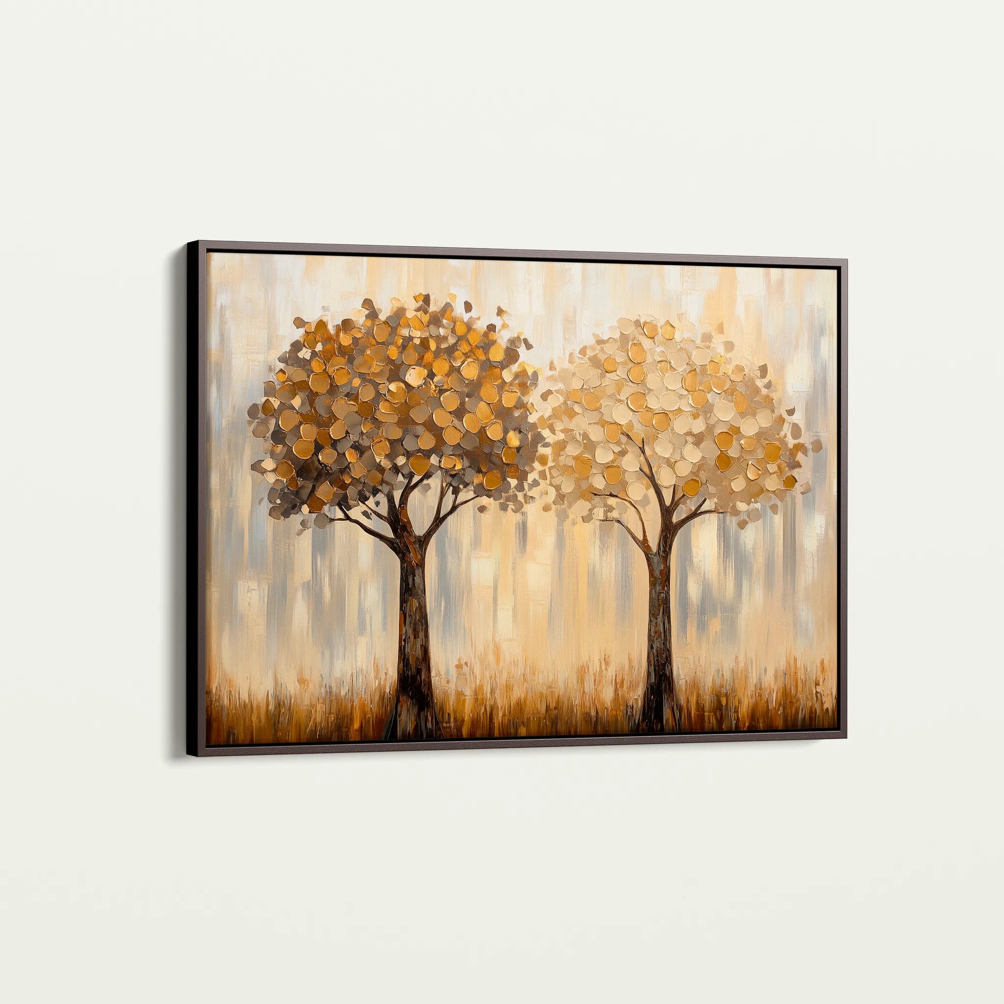 Landscape 499 Canvas Art 60 x 40 cm / Black