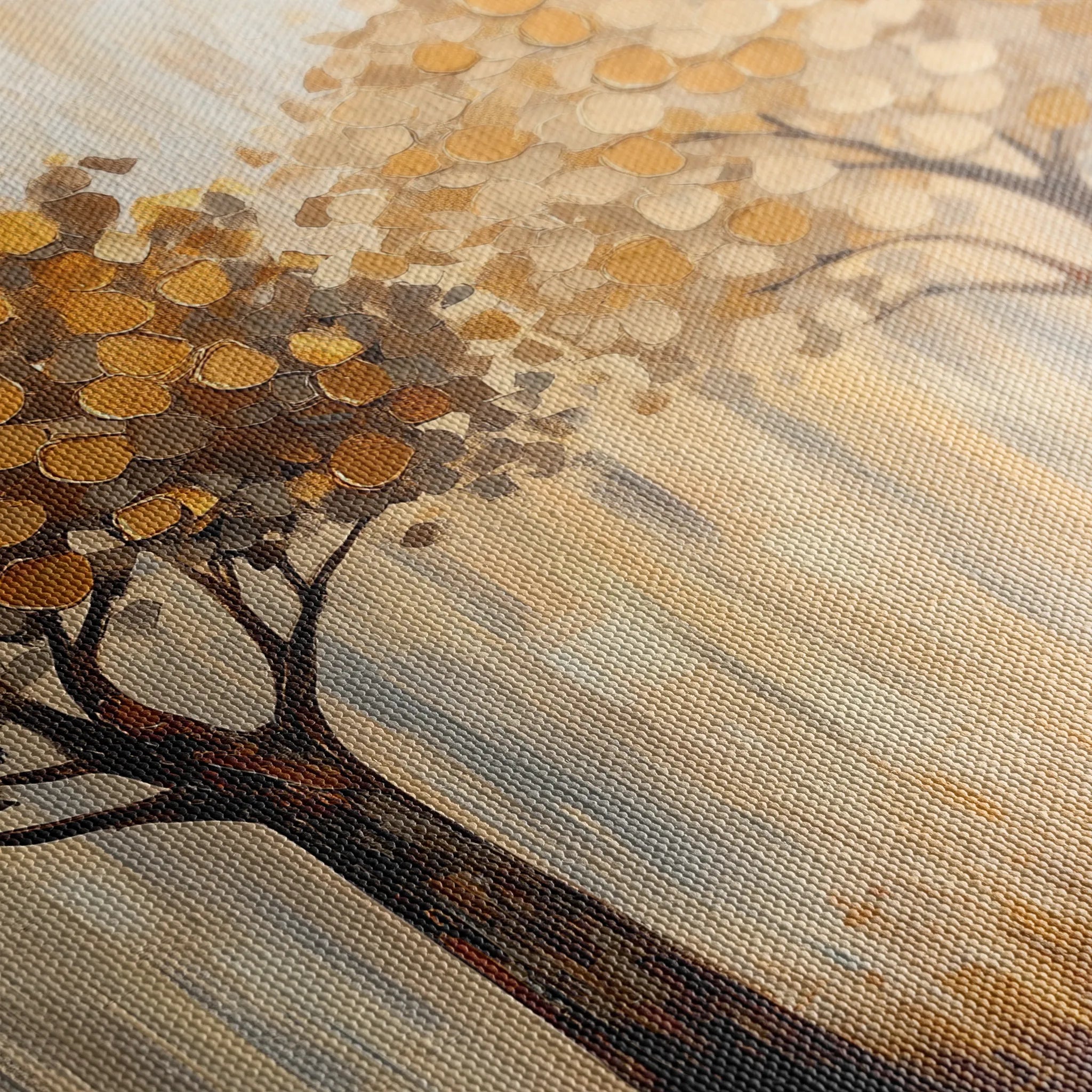 Landscape 499 Canvas Art 60 x 40 cm / Black