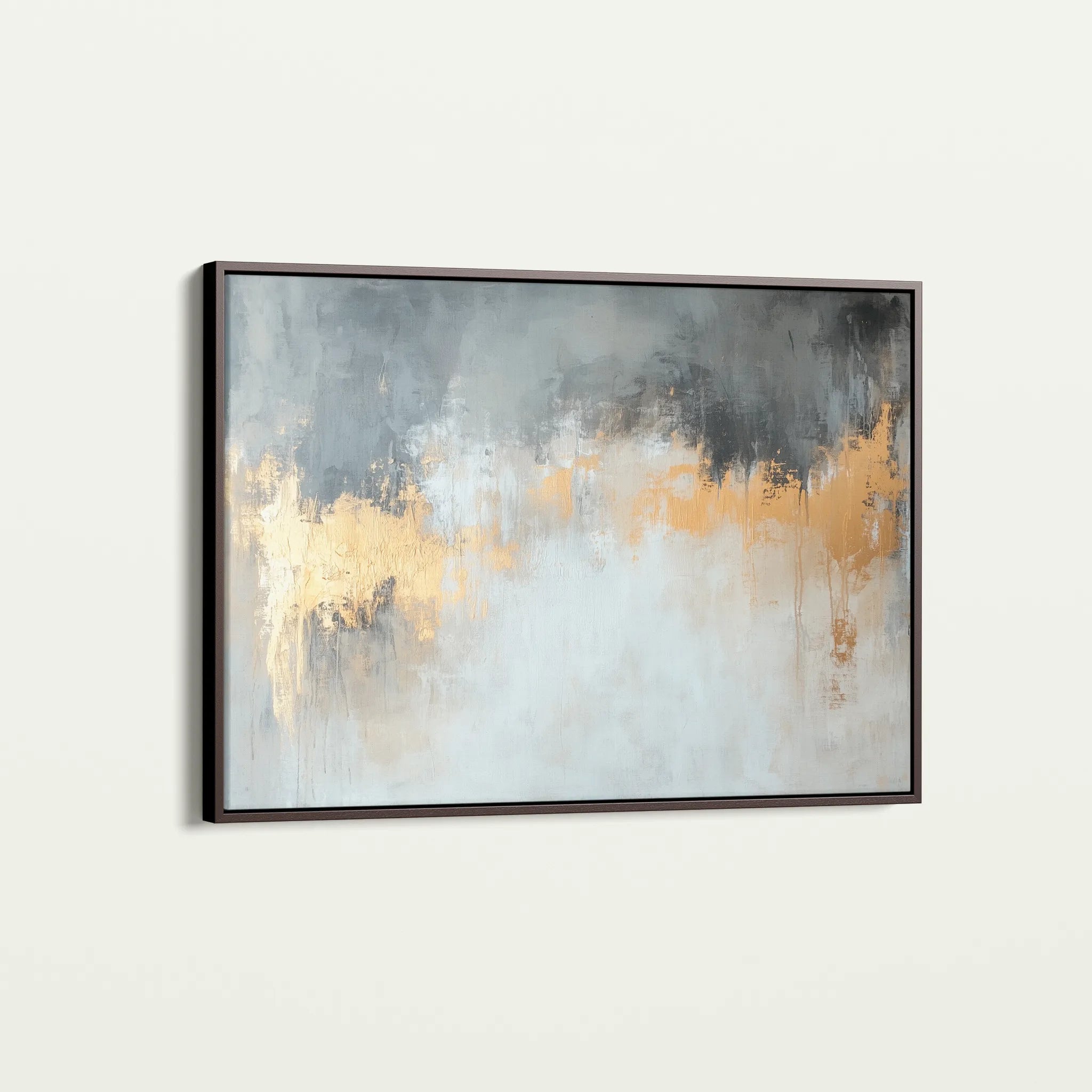 Abstract 500 Canvas Art 60 x 40 cm / Black