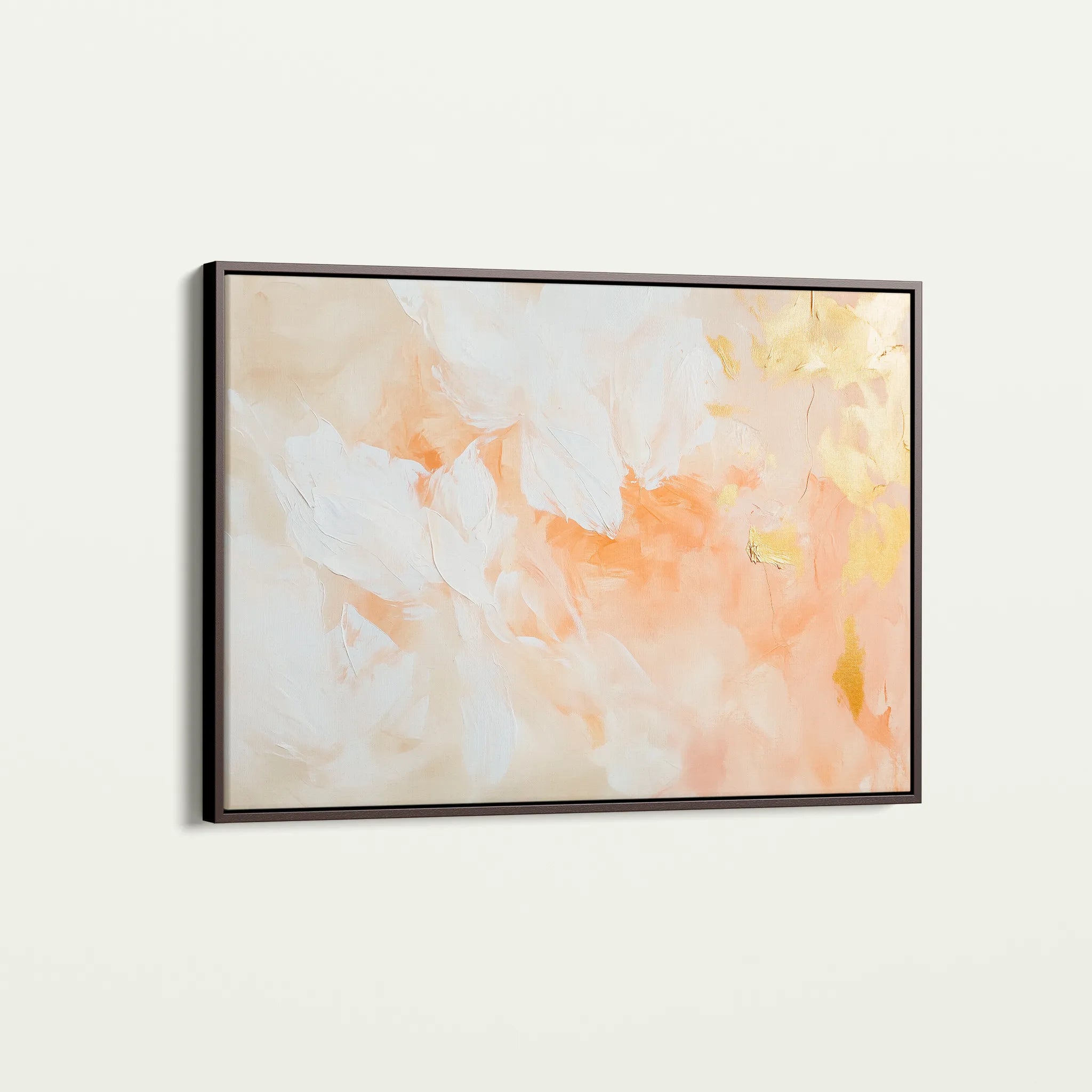 Abstract 509 Canvas Art 60 x 40 cm / Black