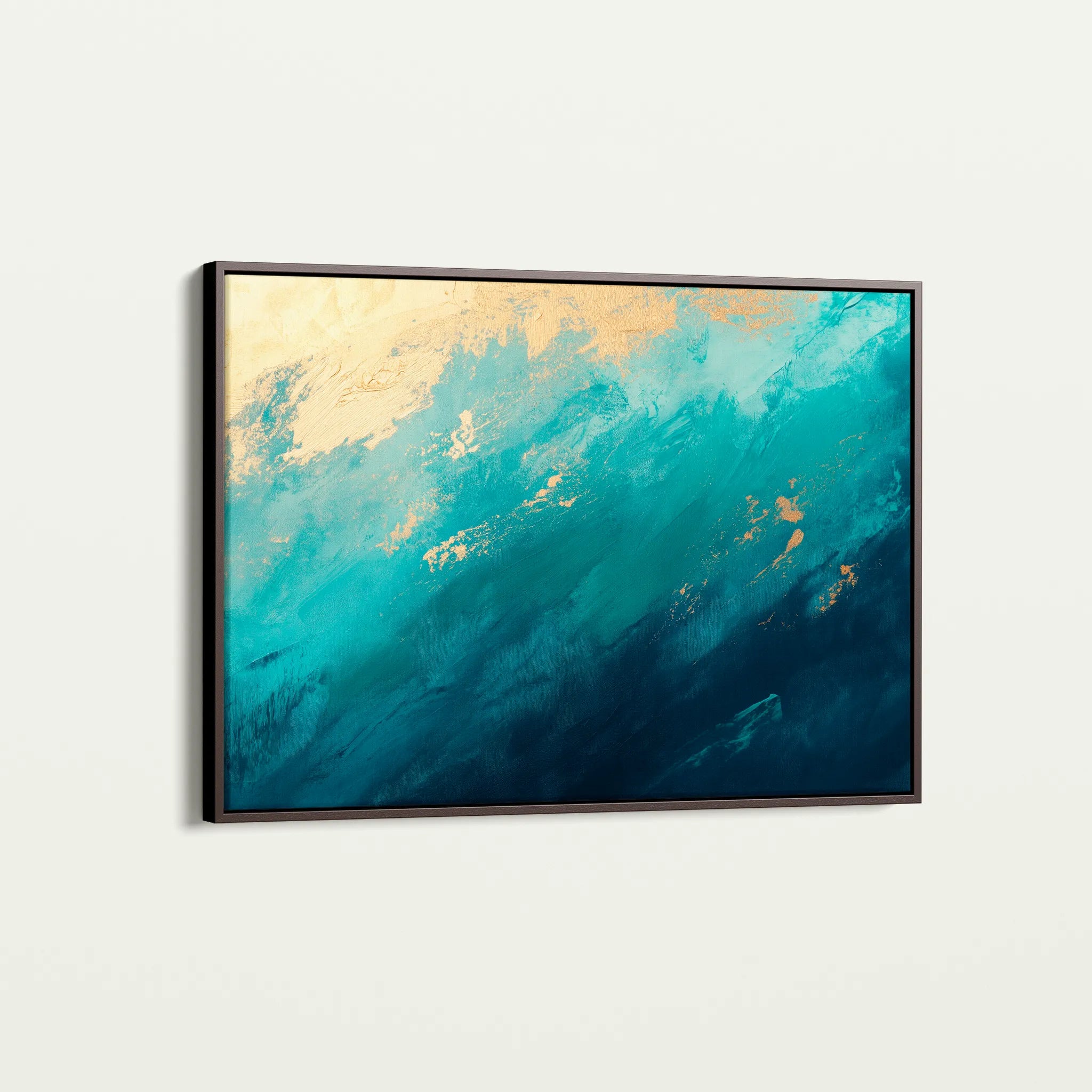 Abstract 511 Canvas Art 60 x 40 cm / Black