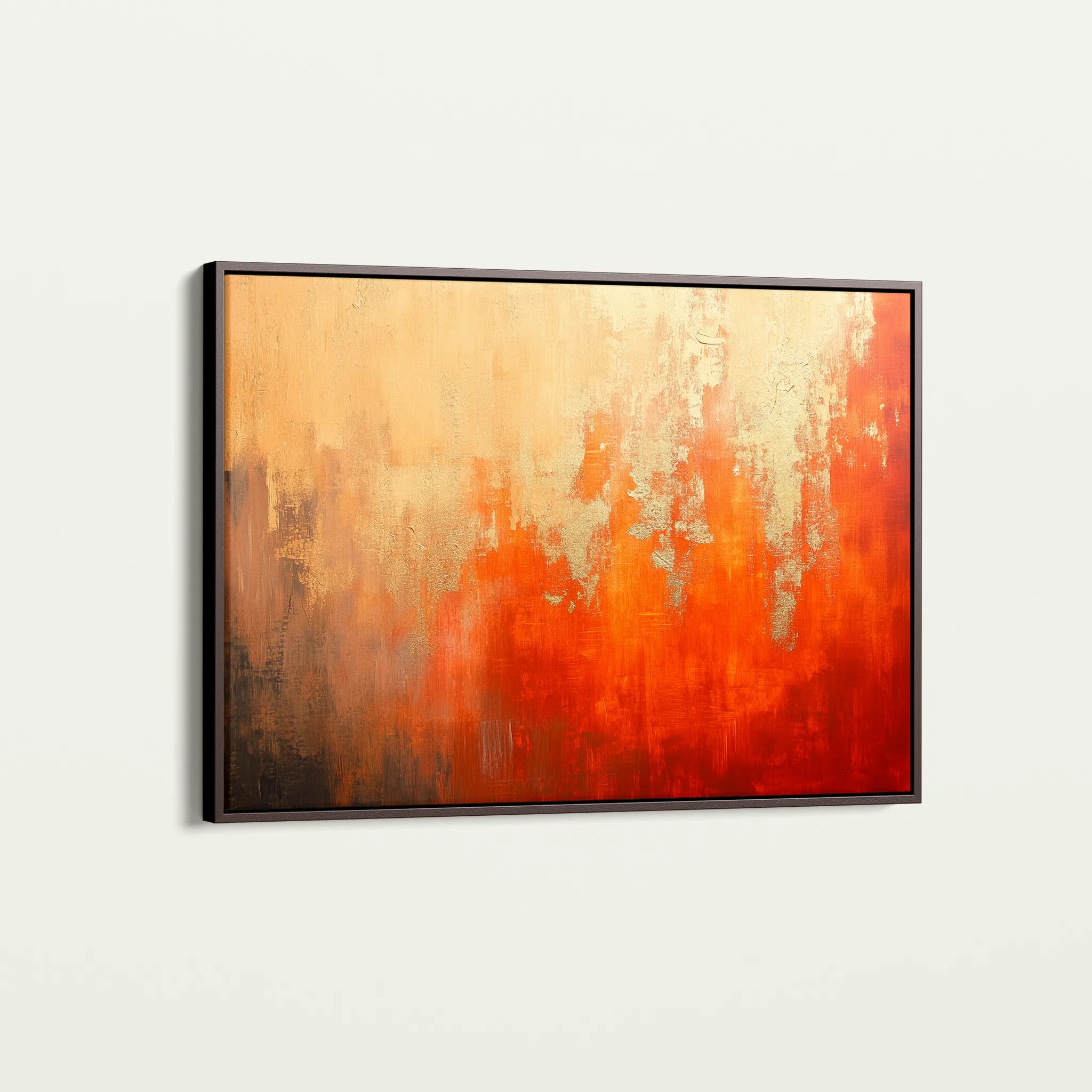 Abstract 512 Canvas Art 60 x 40 cm / Black