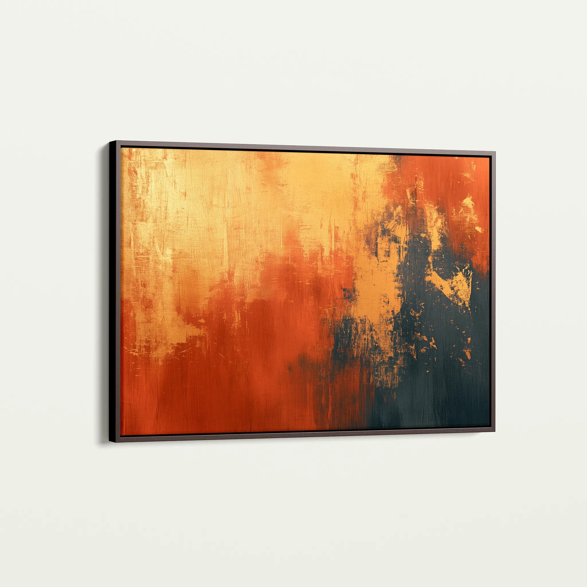 Abstract 513 Canvas Art 60 x 40 cm / Black