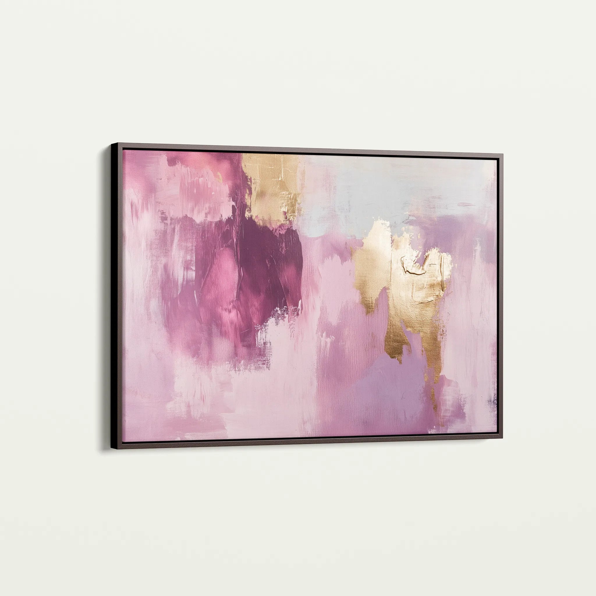 Abstract 521 Canvas Art 60 x 40 cm / Black