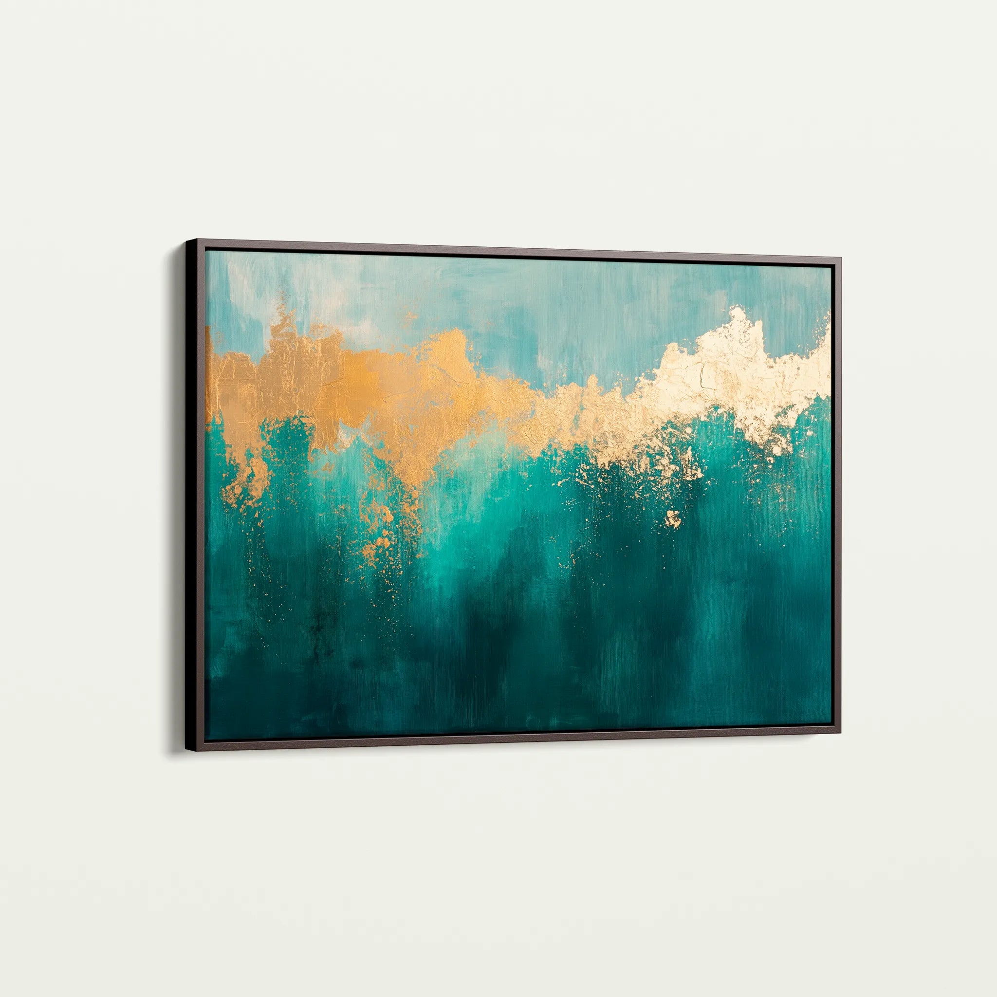 Abstract 527 Canvas Art 60 x 40 cm / Black