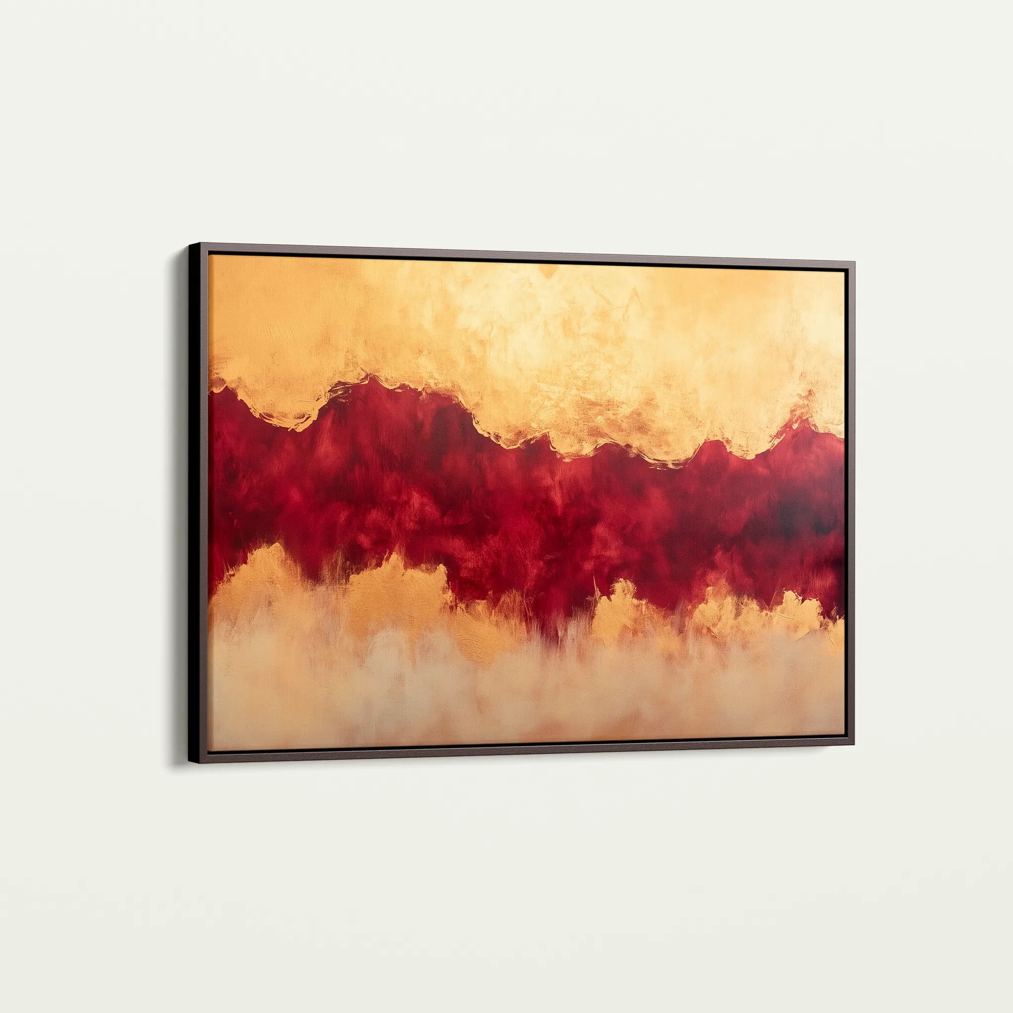 Abstract 529 Canvas Art 60 x 40 cm / Black