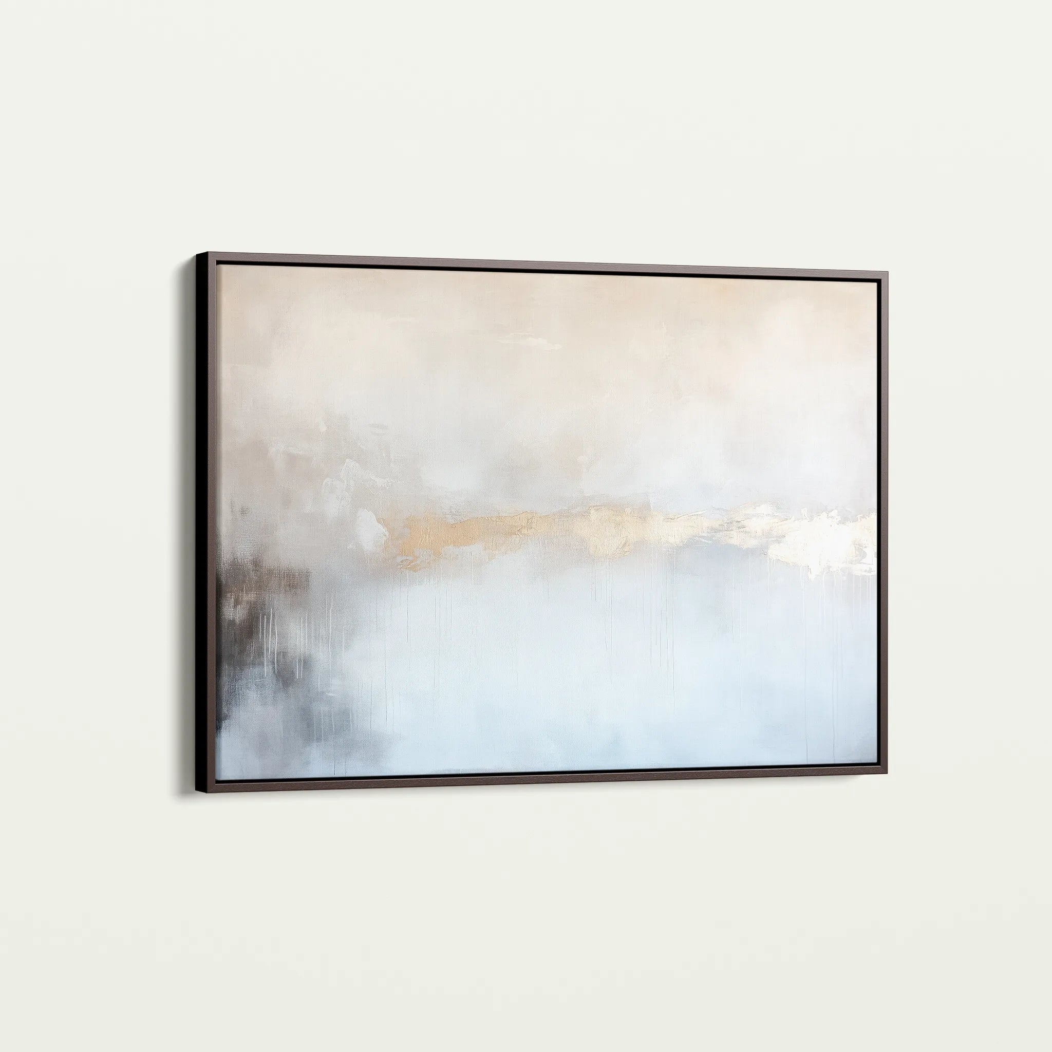 Abstract 537 Canvas Art 60 x 40 cm / Black