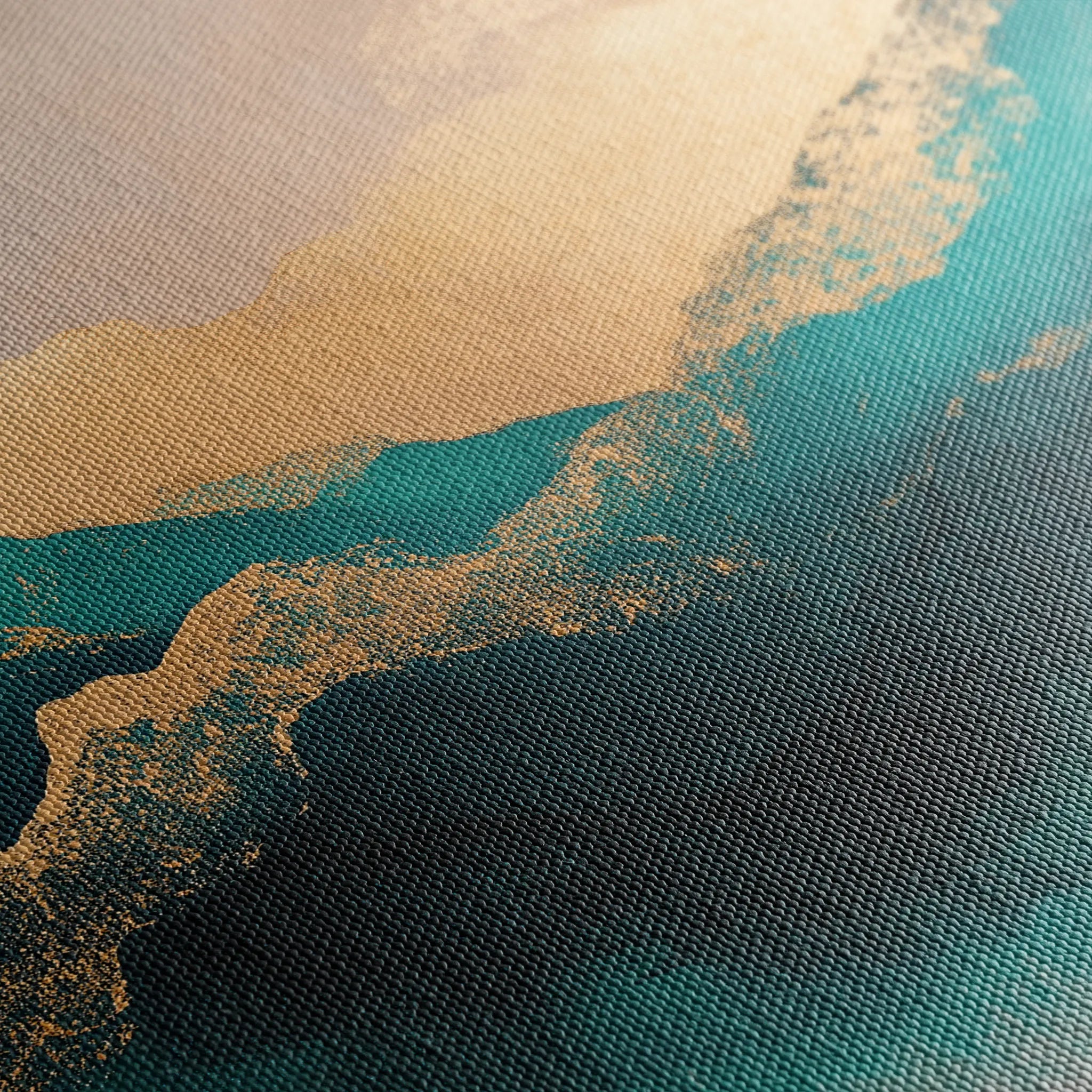 Abstract 539 Canvas Art 60 x 40 cm / Black