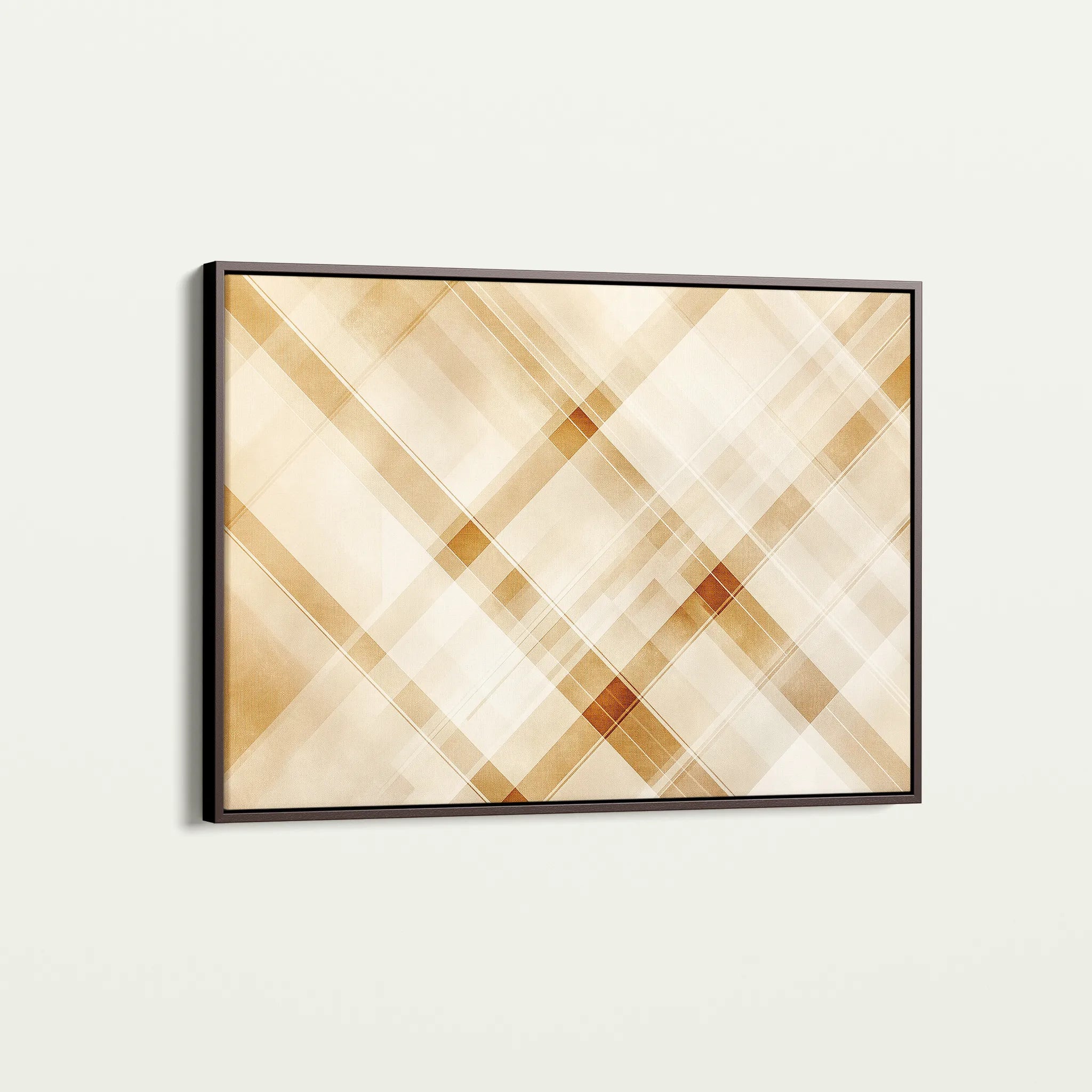 Abstract 552 Canvas Art 60 x 40 cm / Black