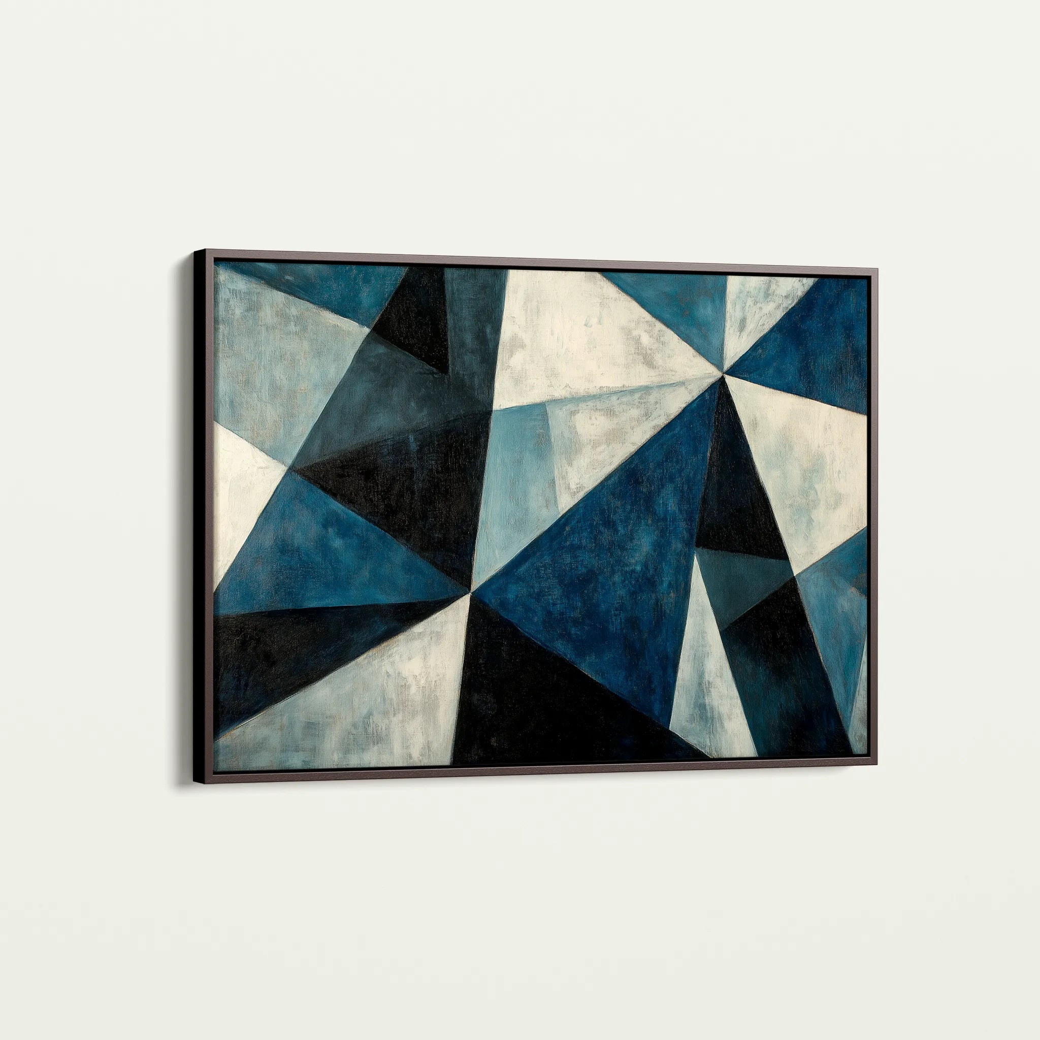 Abstract 556 Canvas Art 60 x 40 cm / Black