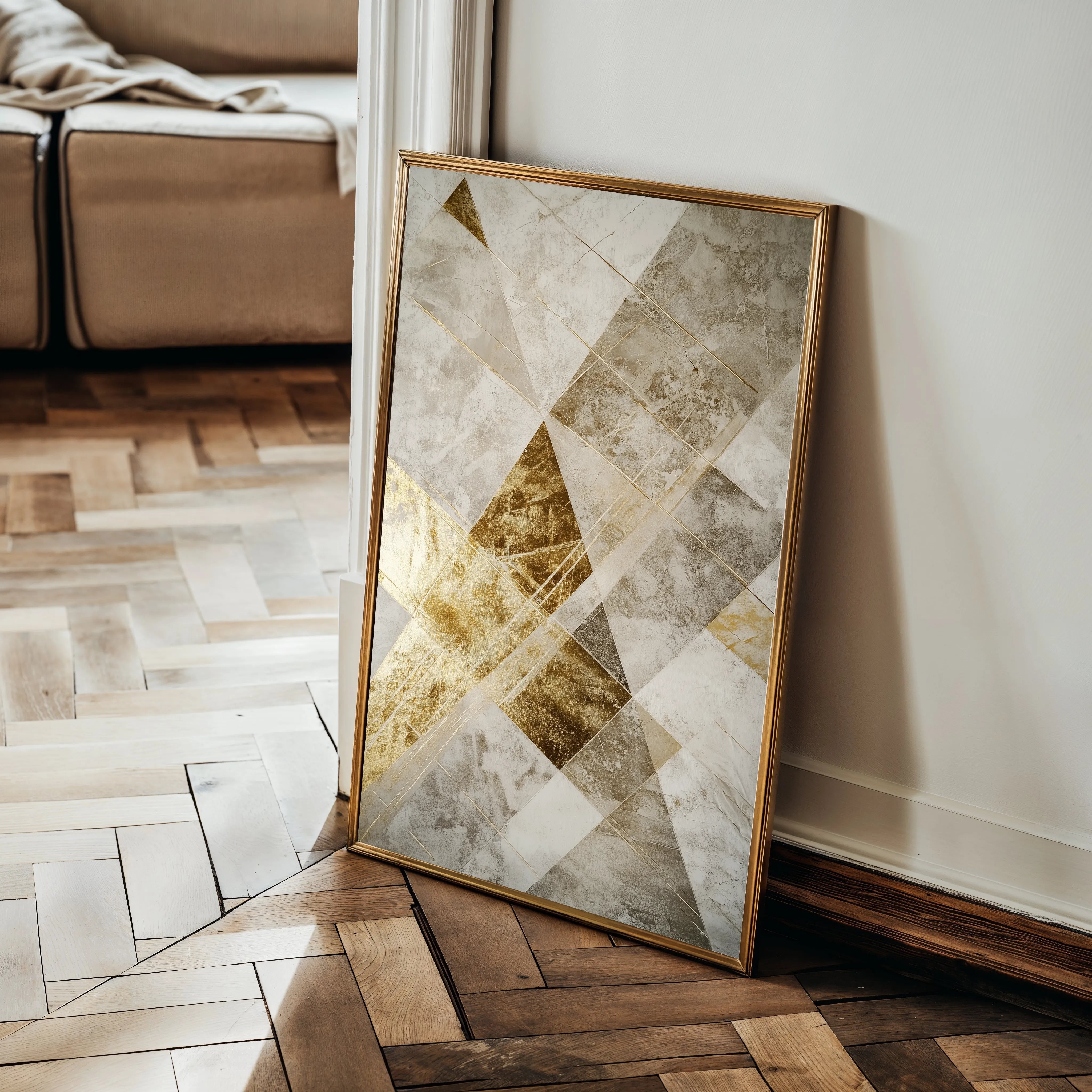 Abstract 557 Canvas Art 60 x 40 cm / Black