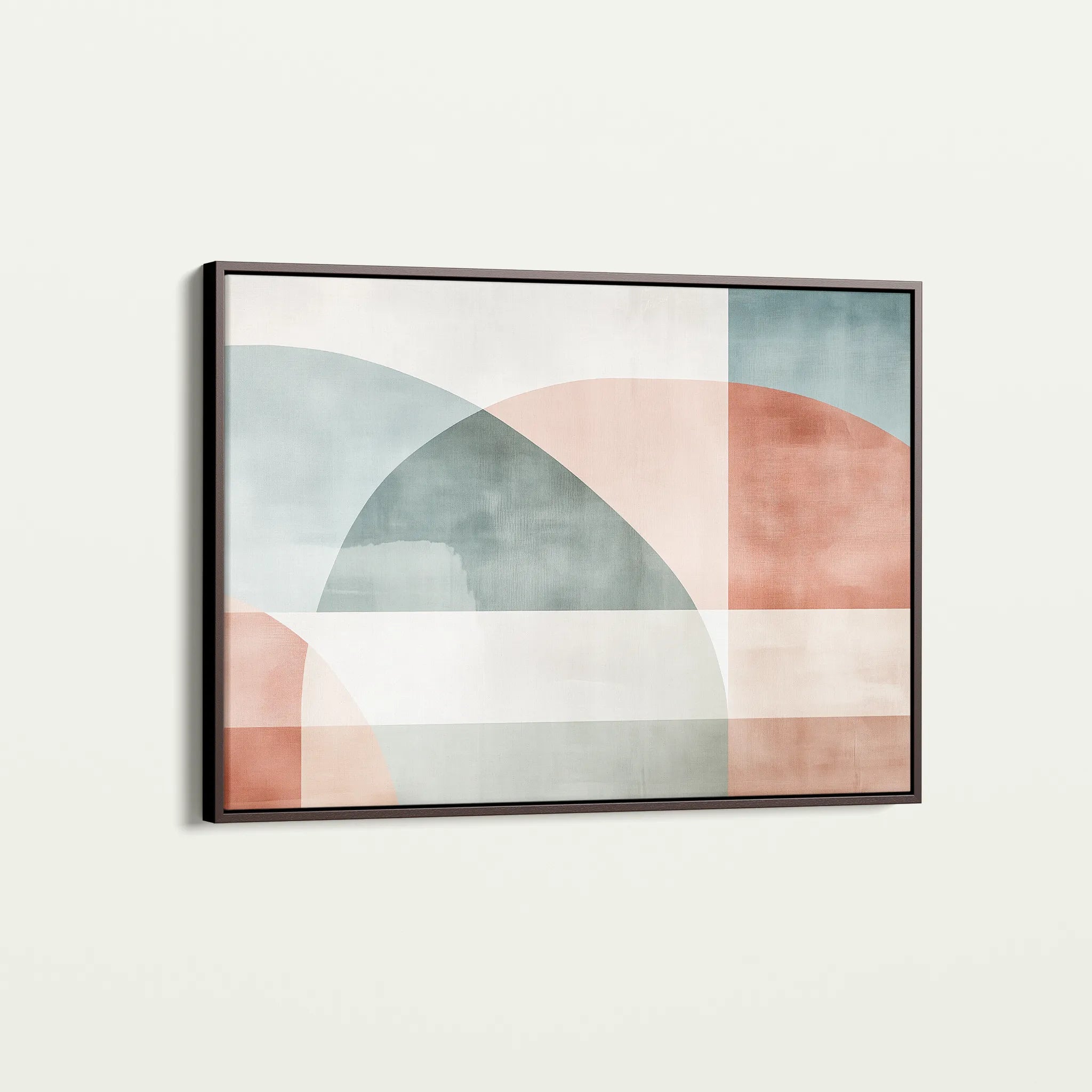 Abstract 571 Canvas Art 60 x 40 cm / Black