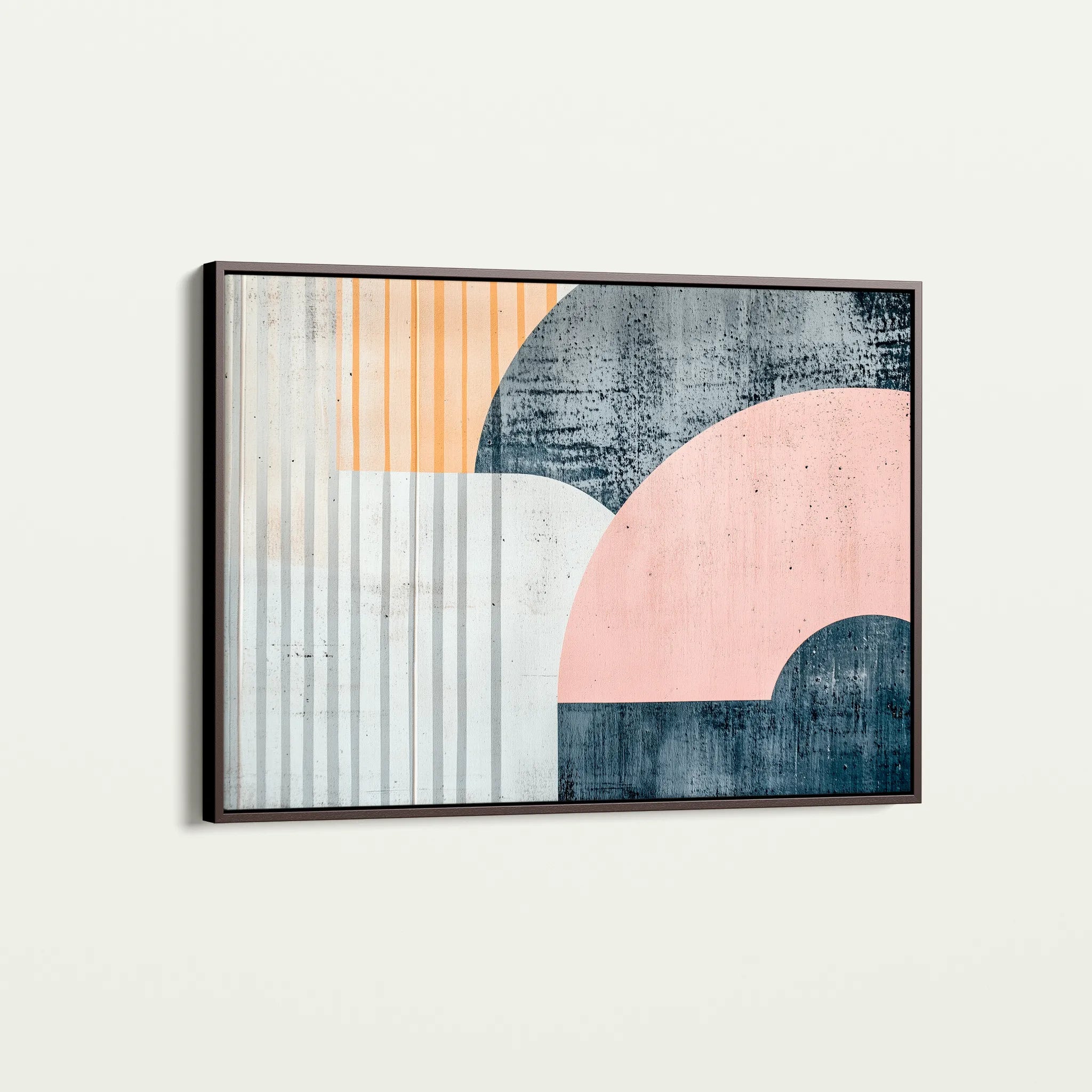 Abstract 572 Canvas Art 60 x 40 cm / Black