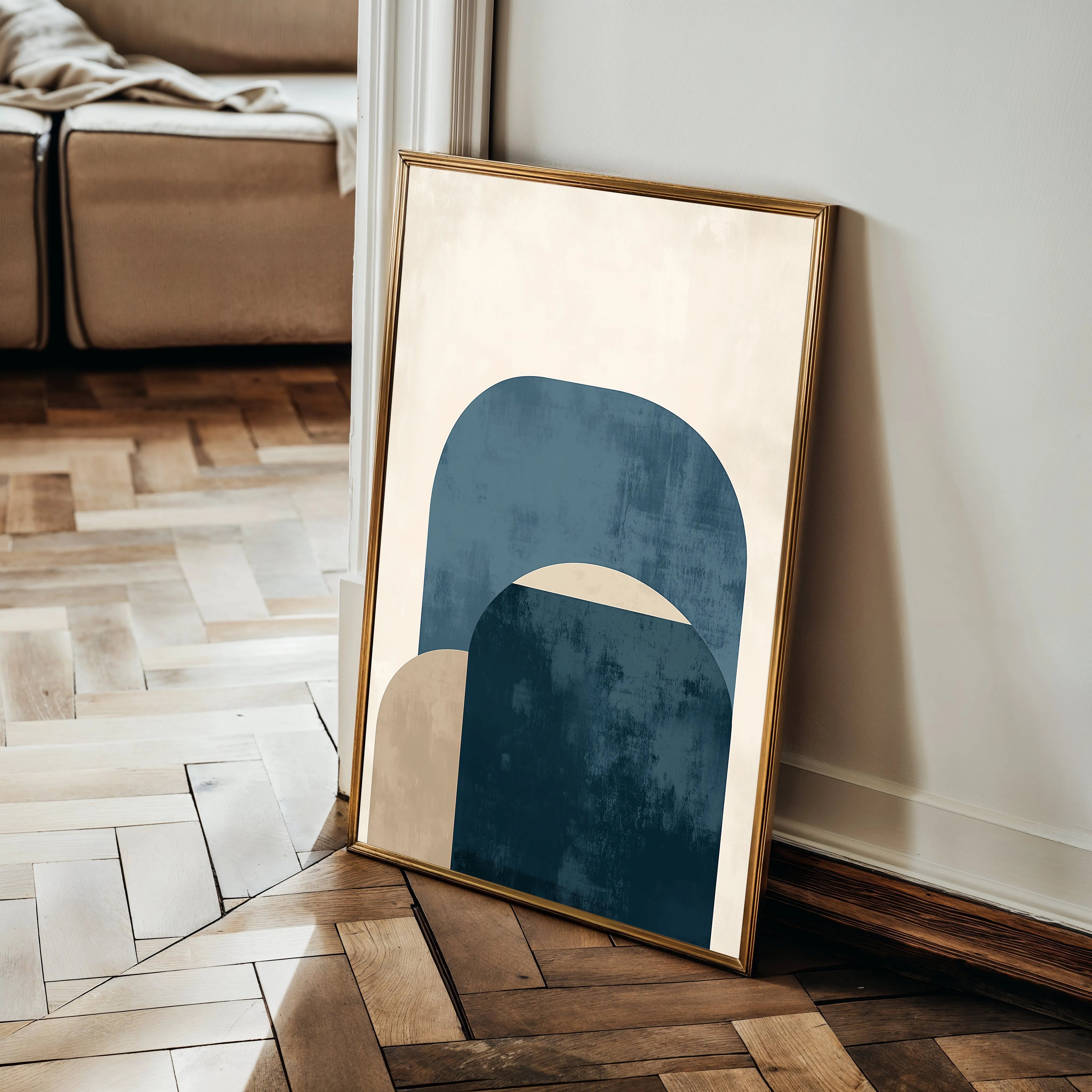 Abstract 575 Canvas Art 60 x 40 cm / Black
