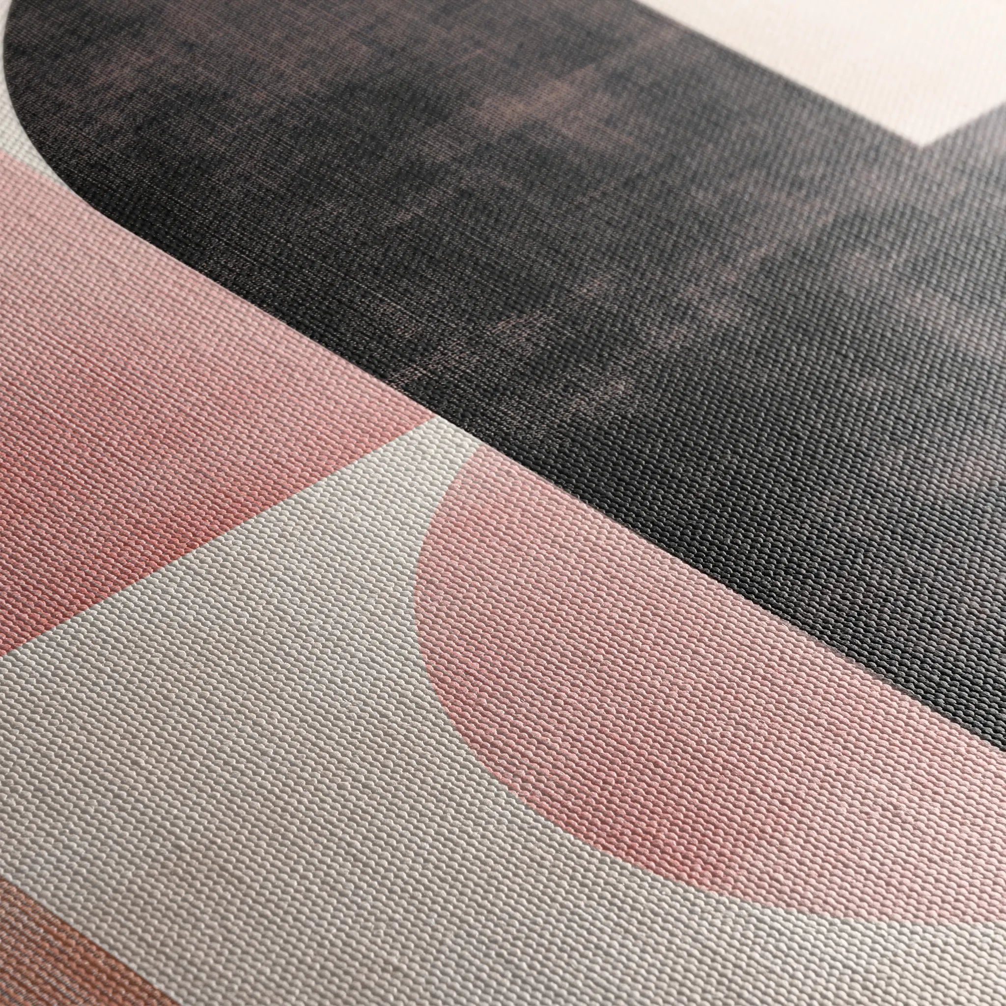 Abstract 577 Canvas Art 60 x 40 cm / Black