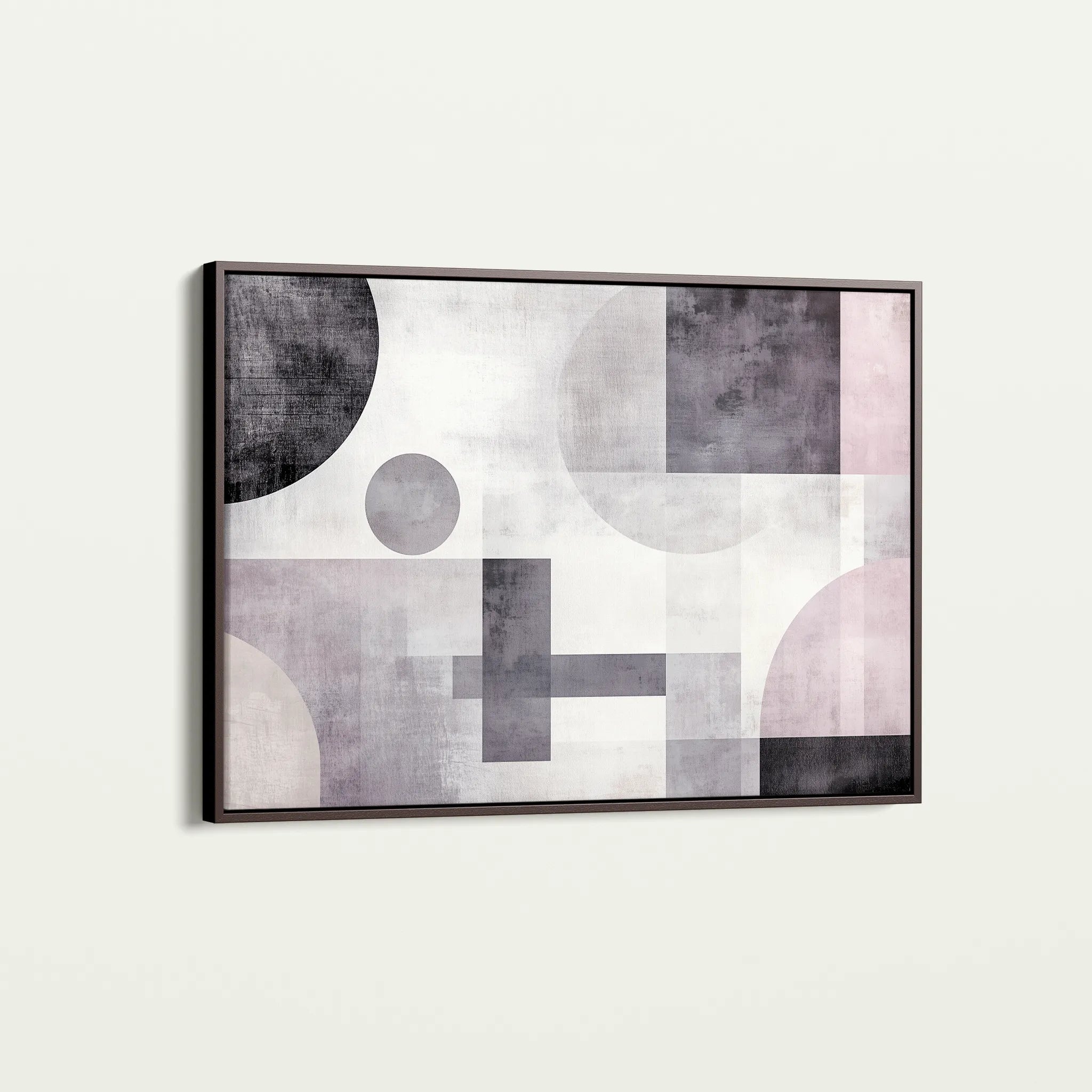 Abstract 582 Canvas Art 60 x 40 cm / Black