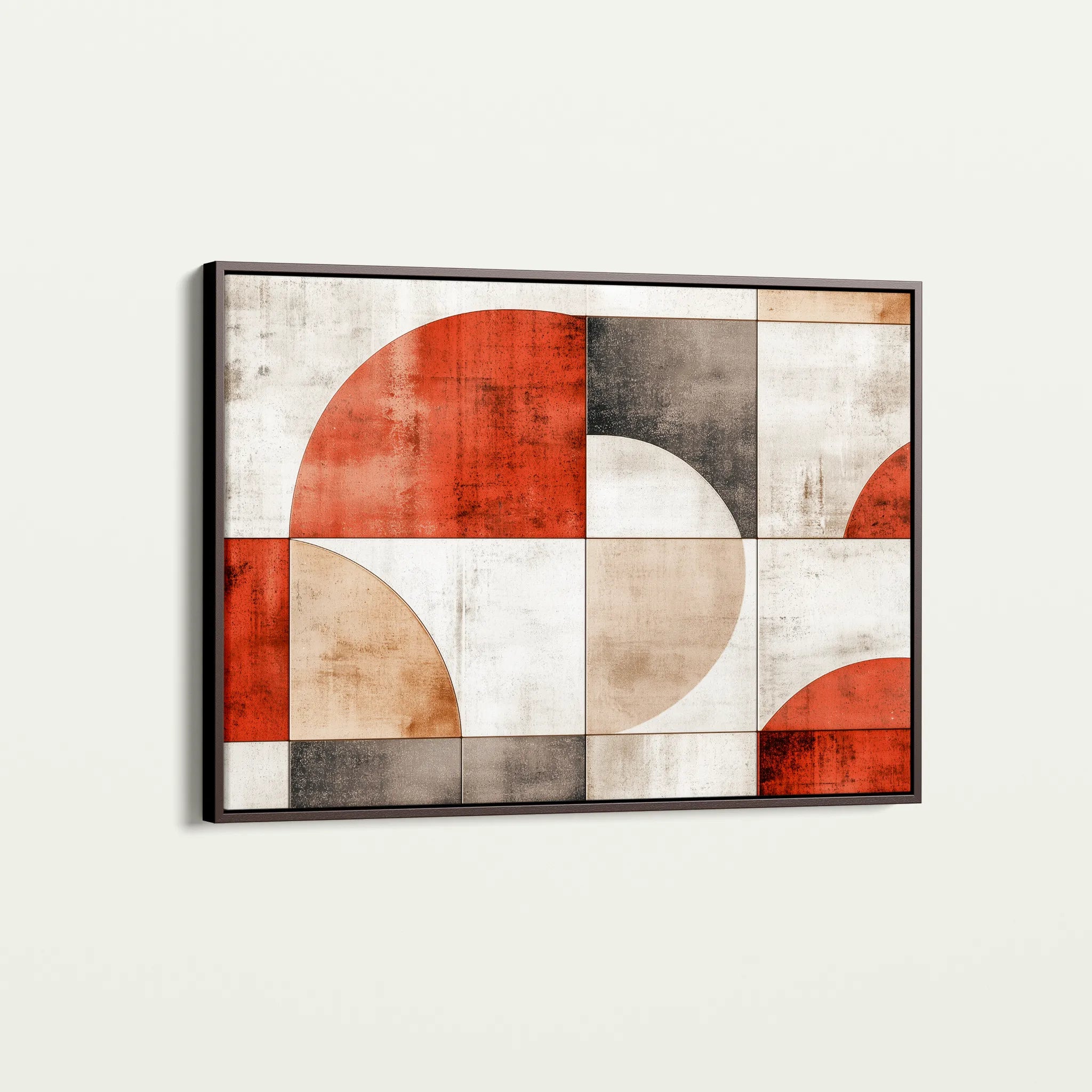 Abstract 590 Canvas Art 60 x 40 cm / Black
