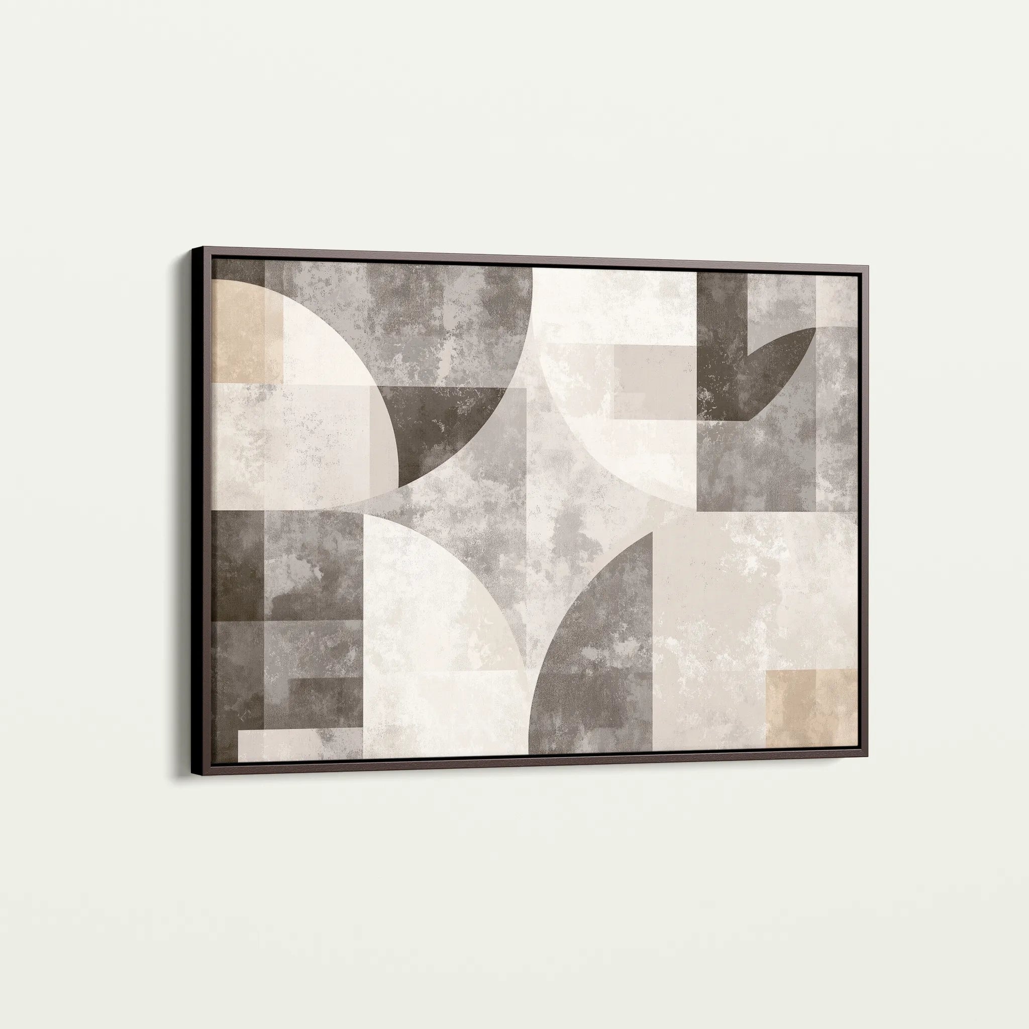 Abstract 591 Canvas Art 60 x 40 cm / Black