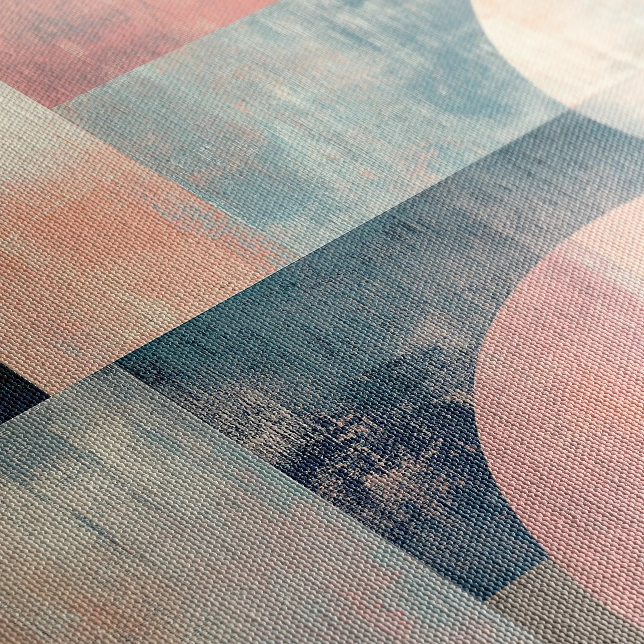 Abstract 595 Canvas Art 60 x 40 cm / Black
