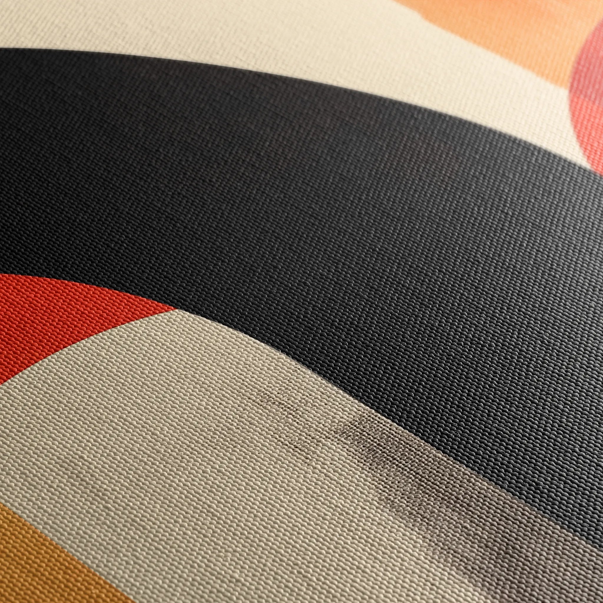Abstract 607 Canvas Art 60 x 40 cm / Black