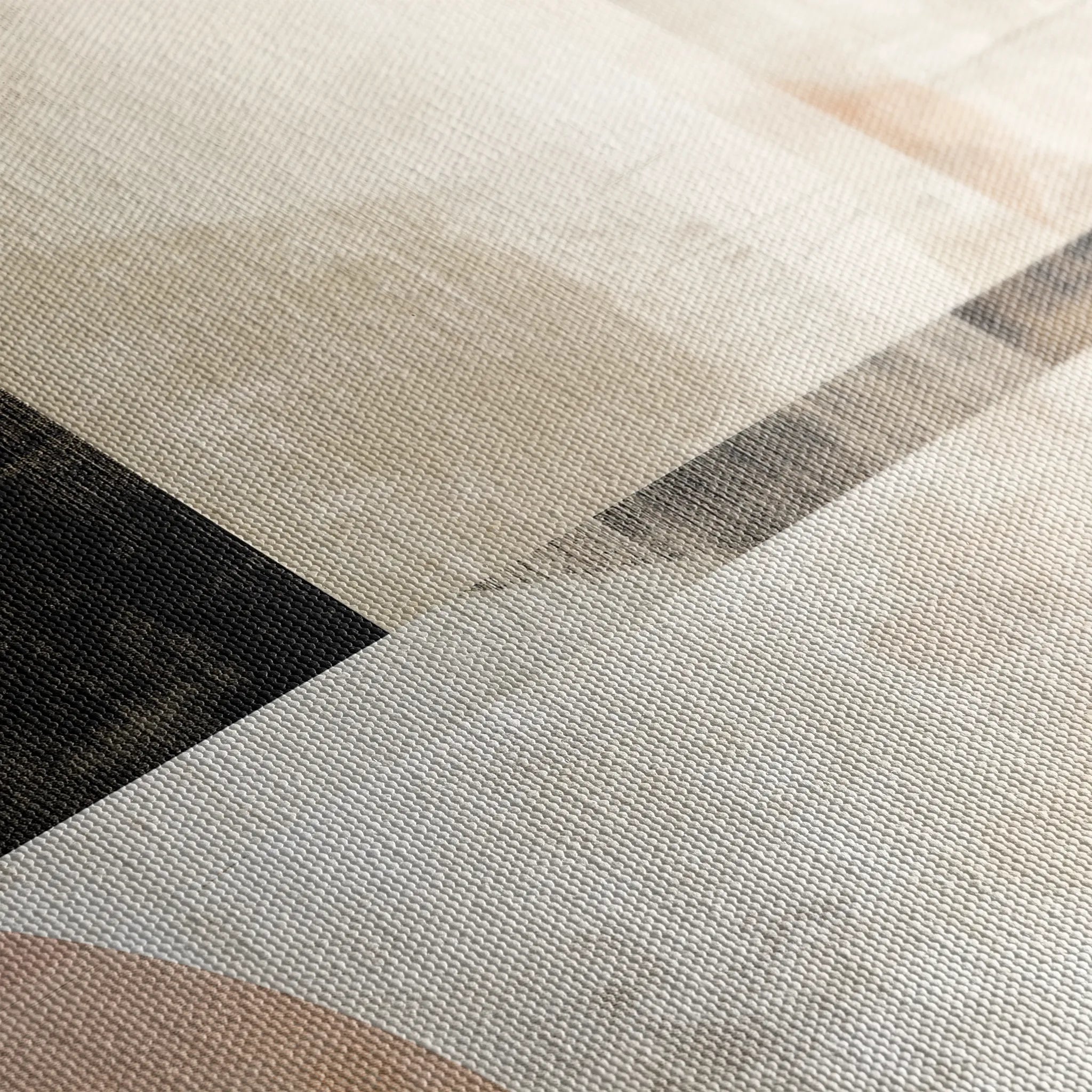 Abstract 617 Canvas Art 60 x 40 cm / Black