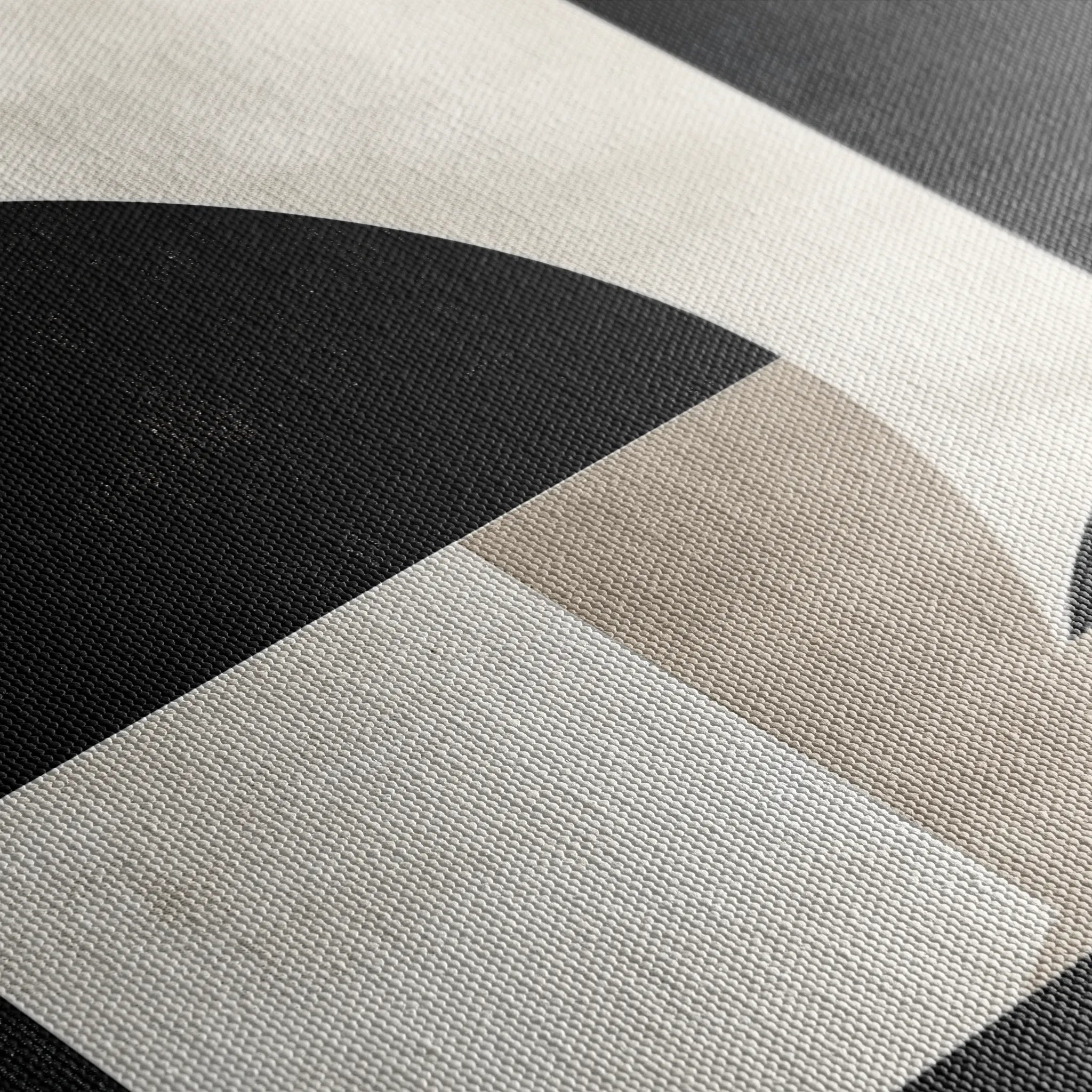 Abstract 619 Canvas Art 60 x 40 cm / Black