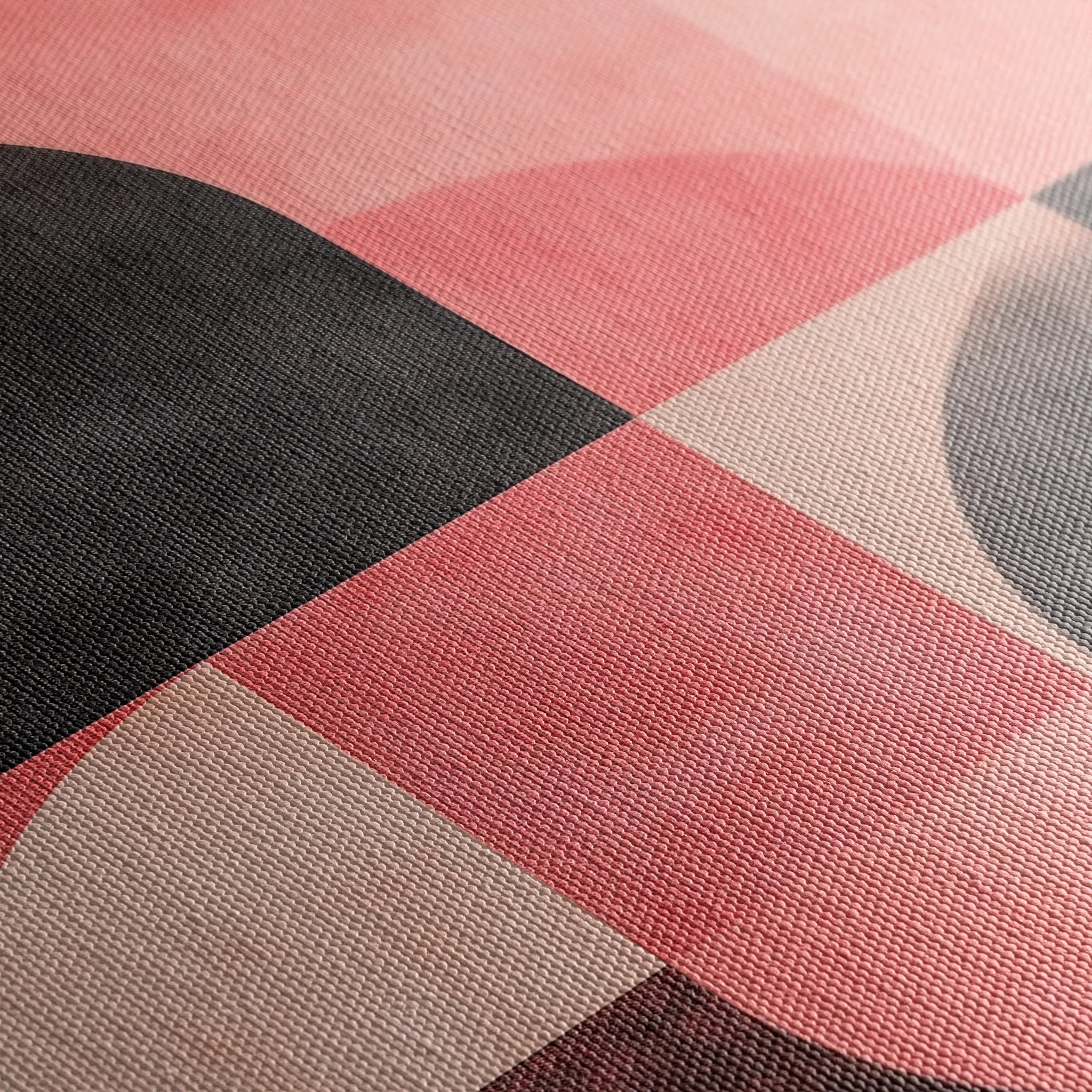 Abstract 622 Canvas Art 60 x 40 cm / Black