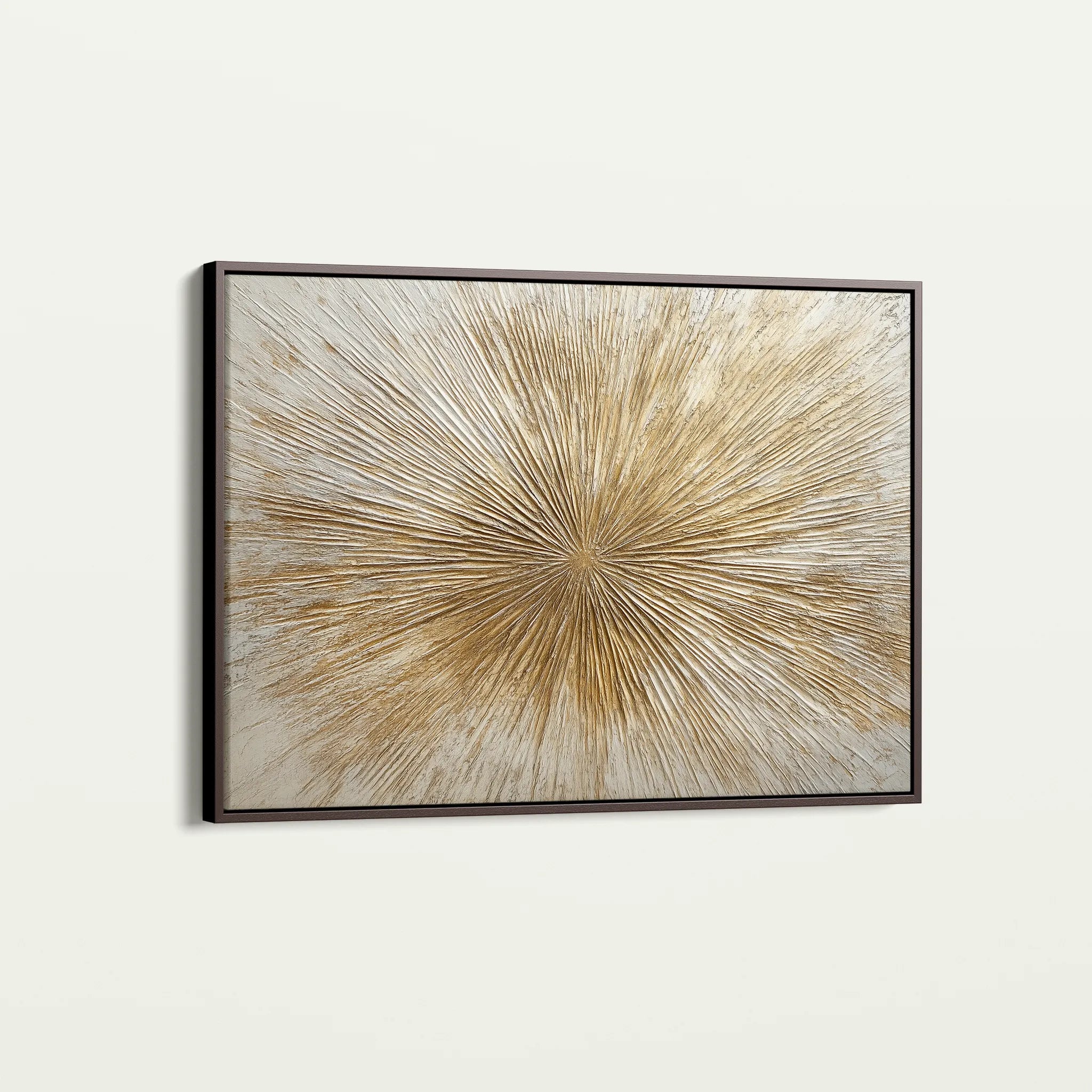 Abstract 648 Canvas Art 60 x 40 cm / Black