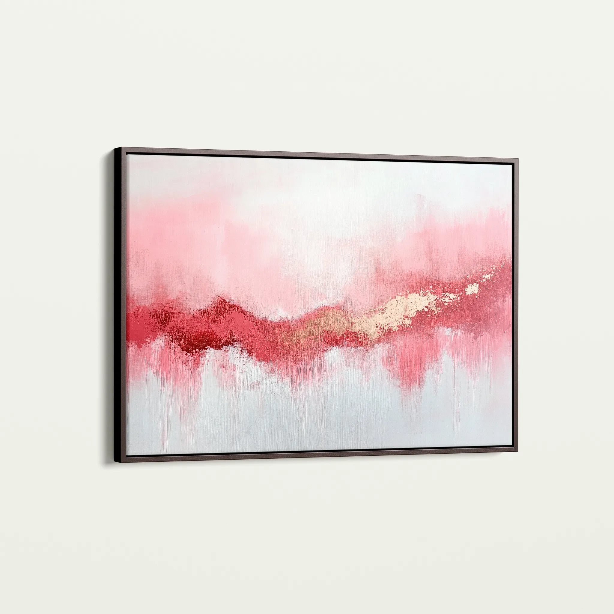Abstract 655 Canvas Art 60 x 40 cm / Black