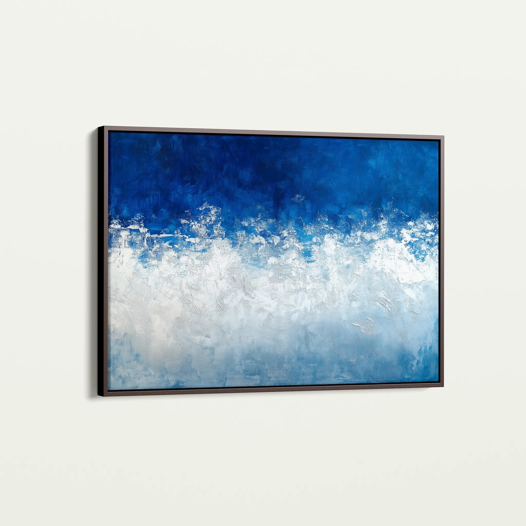 Abstract 672 Canvas Art 60 x 40 cm / Black