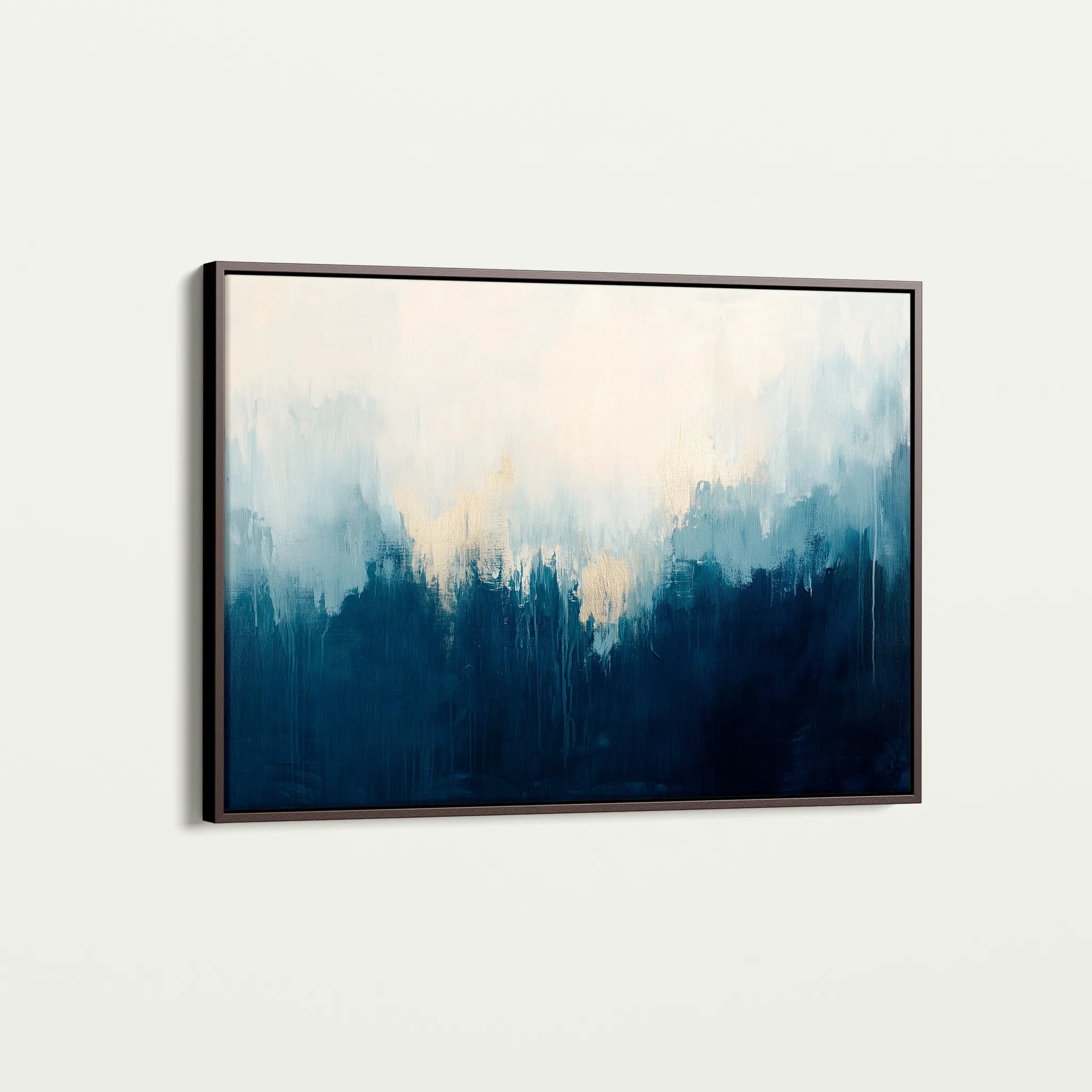 Abstract 685 Canvas Art 60 x 40 cm / Black